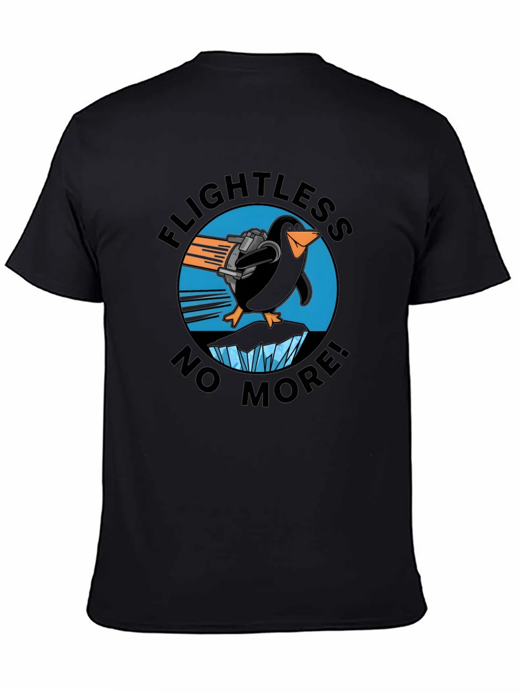 Flightless No More Penguin T-Shirt