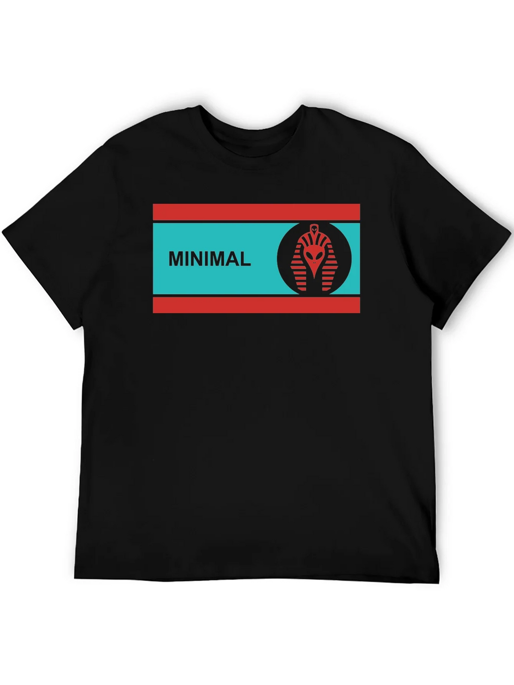 Minimalist Alien Pharaoh T-Shirt
