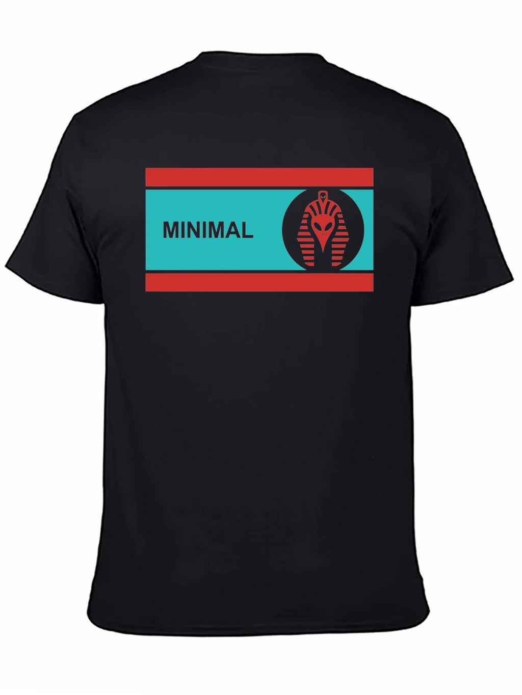 Minimalist Alien Pharaoh T-Shirt