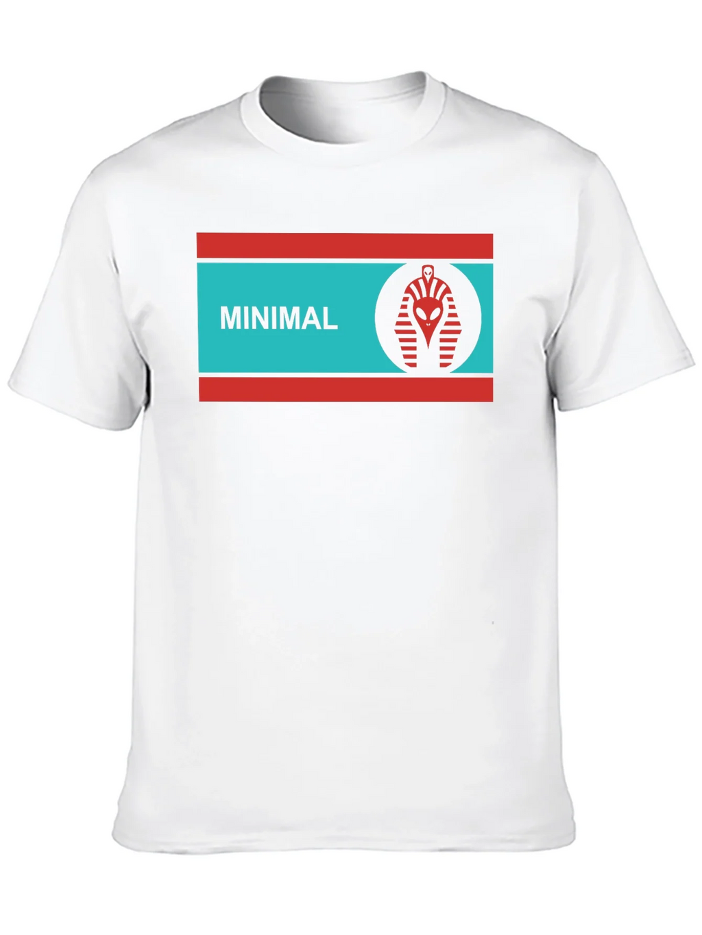 Minimalist Alien Pharaoh T-Shirt