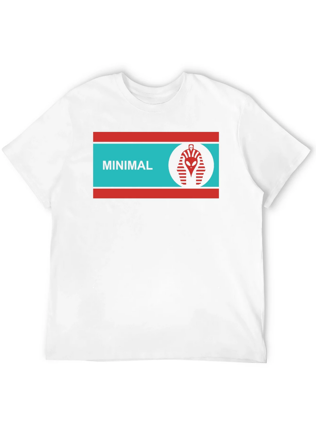 Minimalist Alien Pharaoh T-Shirt