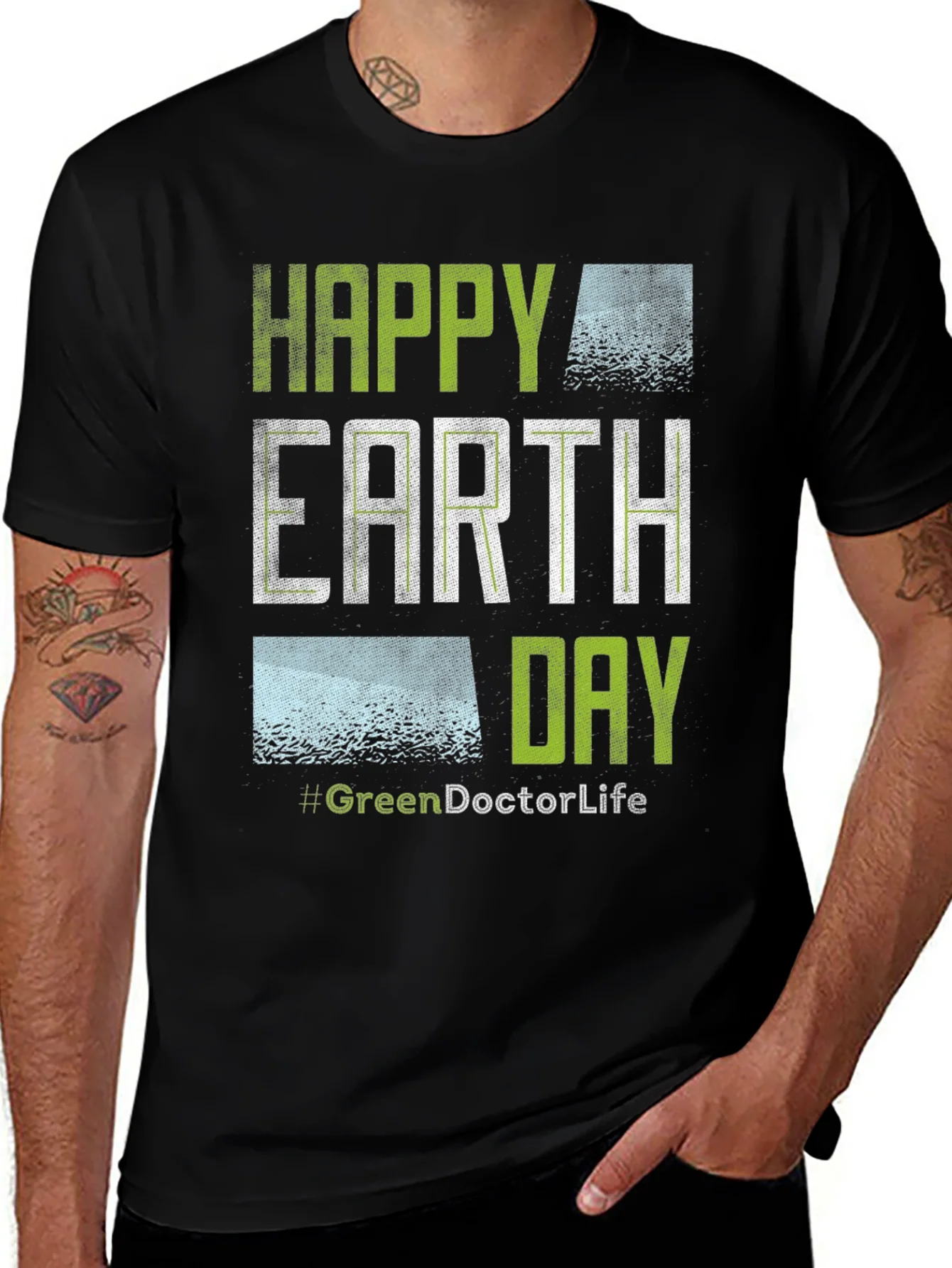 Happy Earth Day T-Shirt - #GreenDoctorLife