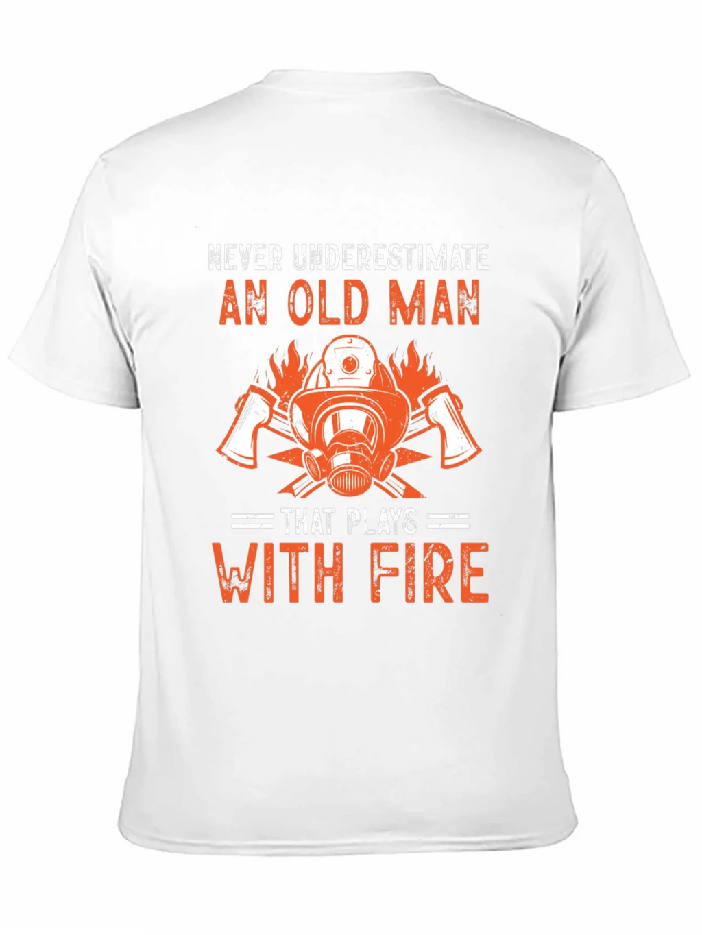 Firefighter Old Man T-Shirt