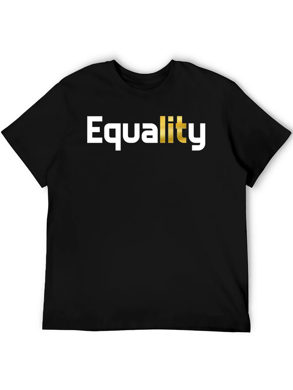 Equality Graphic T-Shirt - Black