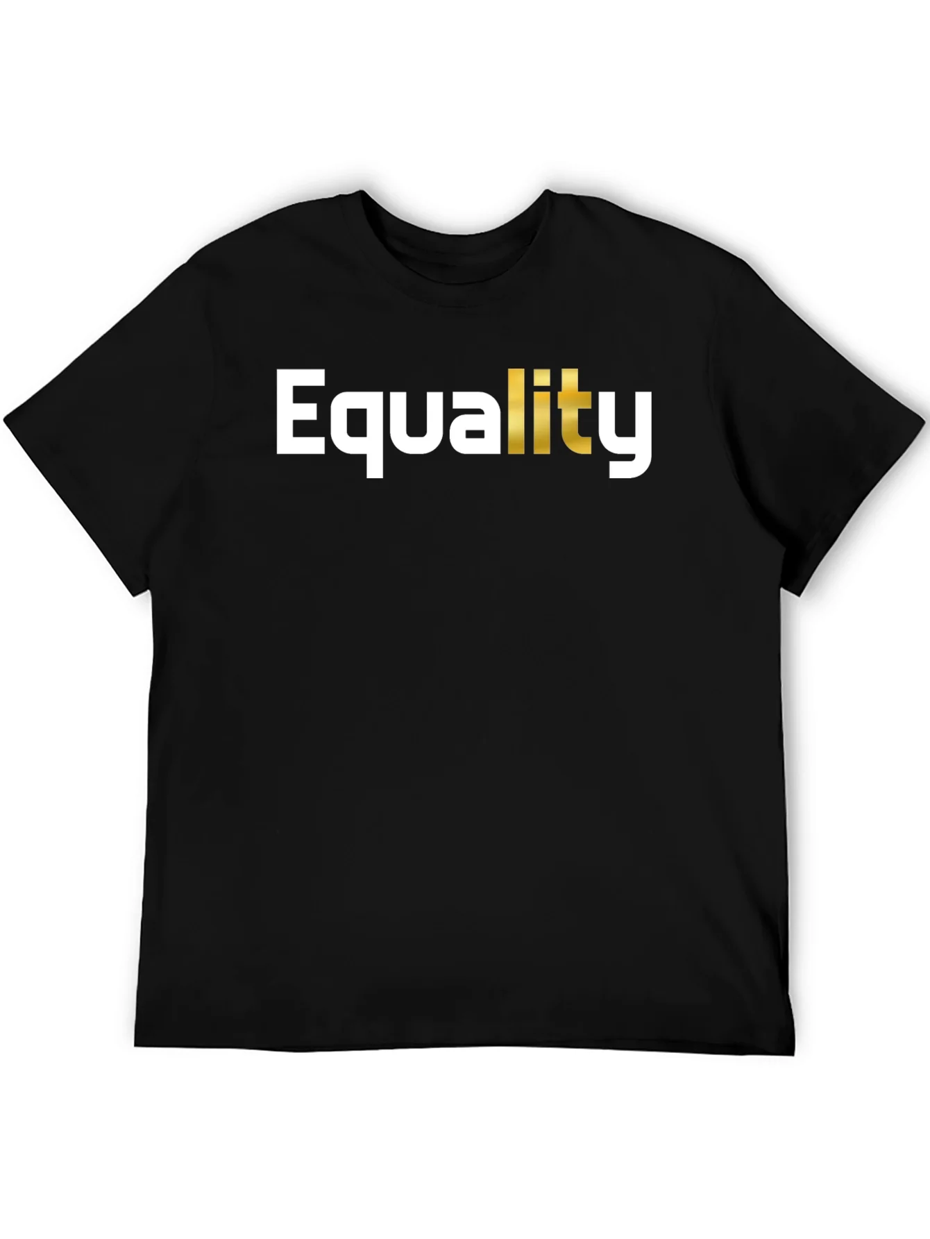 Equality Graphic T-Shirt - Black