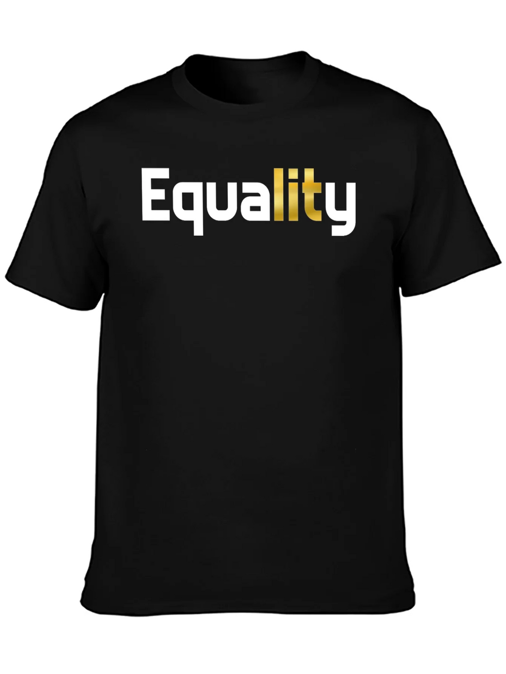 Equality Graphic T-Shirt - Black