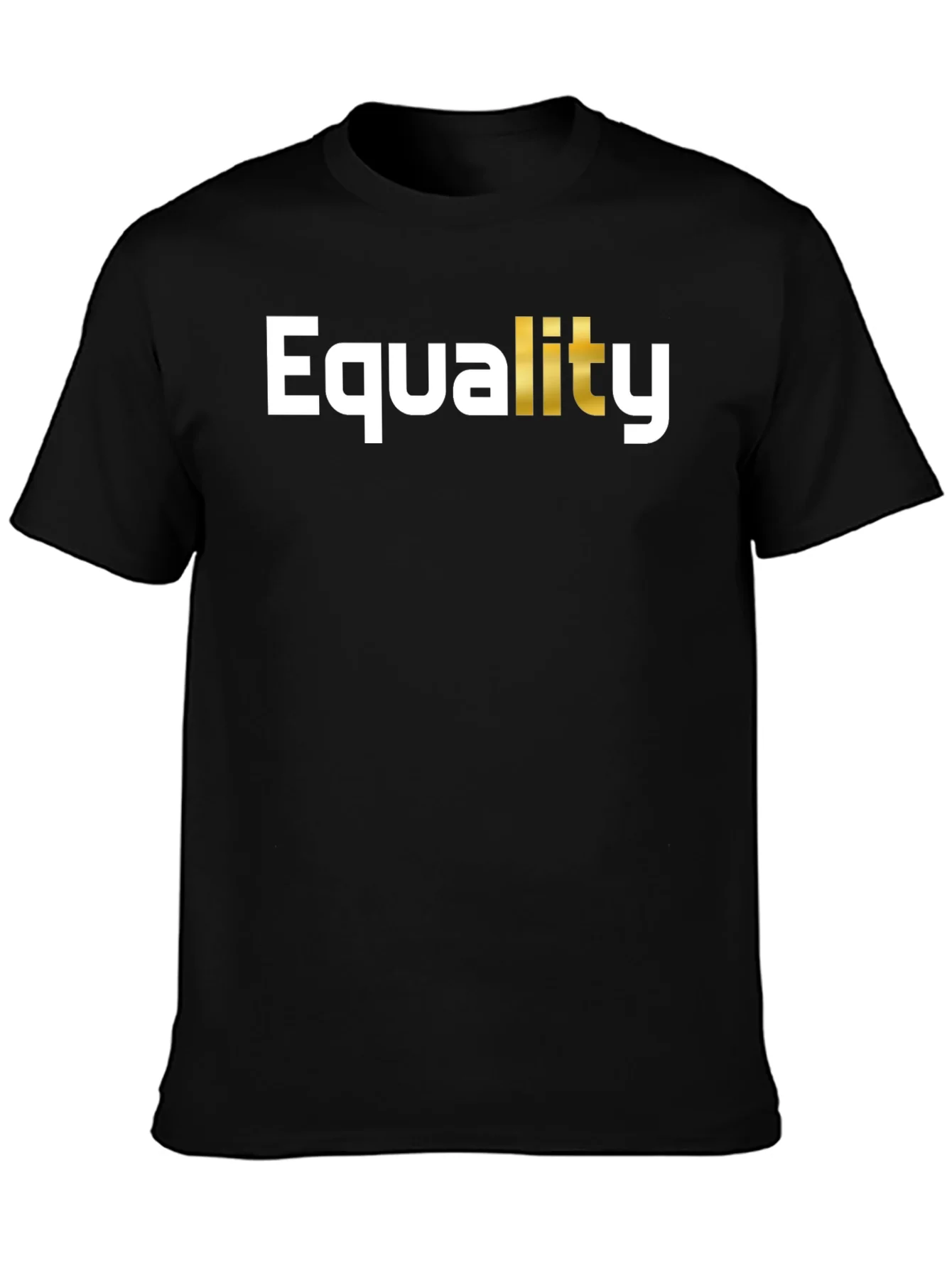 Equality Graphic T-Shirt - Black