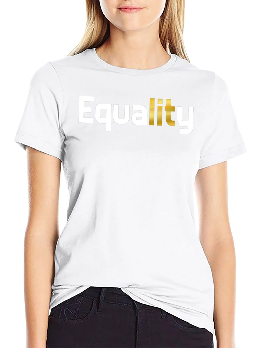 Equality Graphic T-Shirt - Black