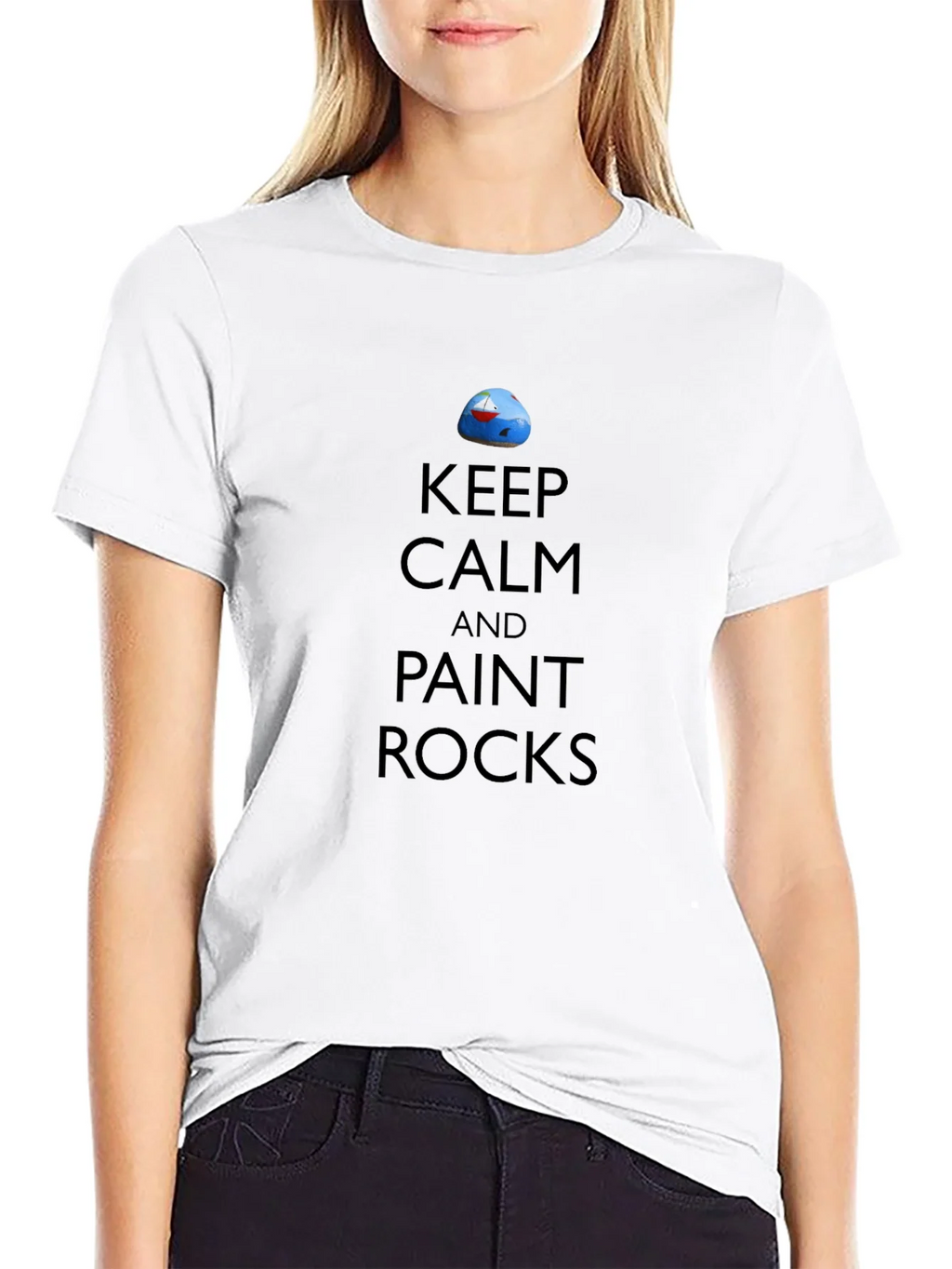 Keep Calm & Paint Rocks Graphic Tee