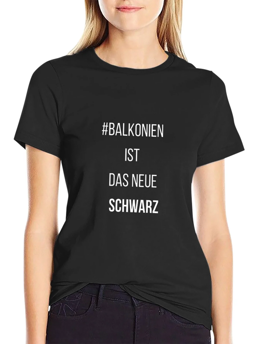 Balkonien Ist Das Neue Schwarz T-Shirt