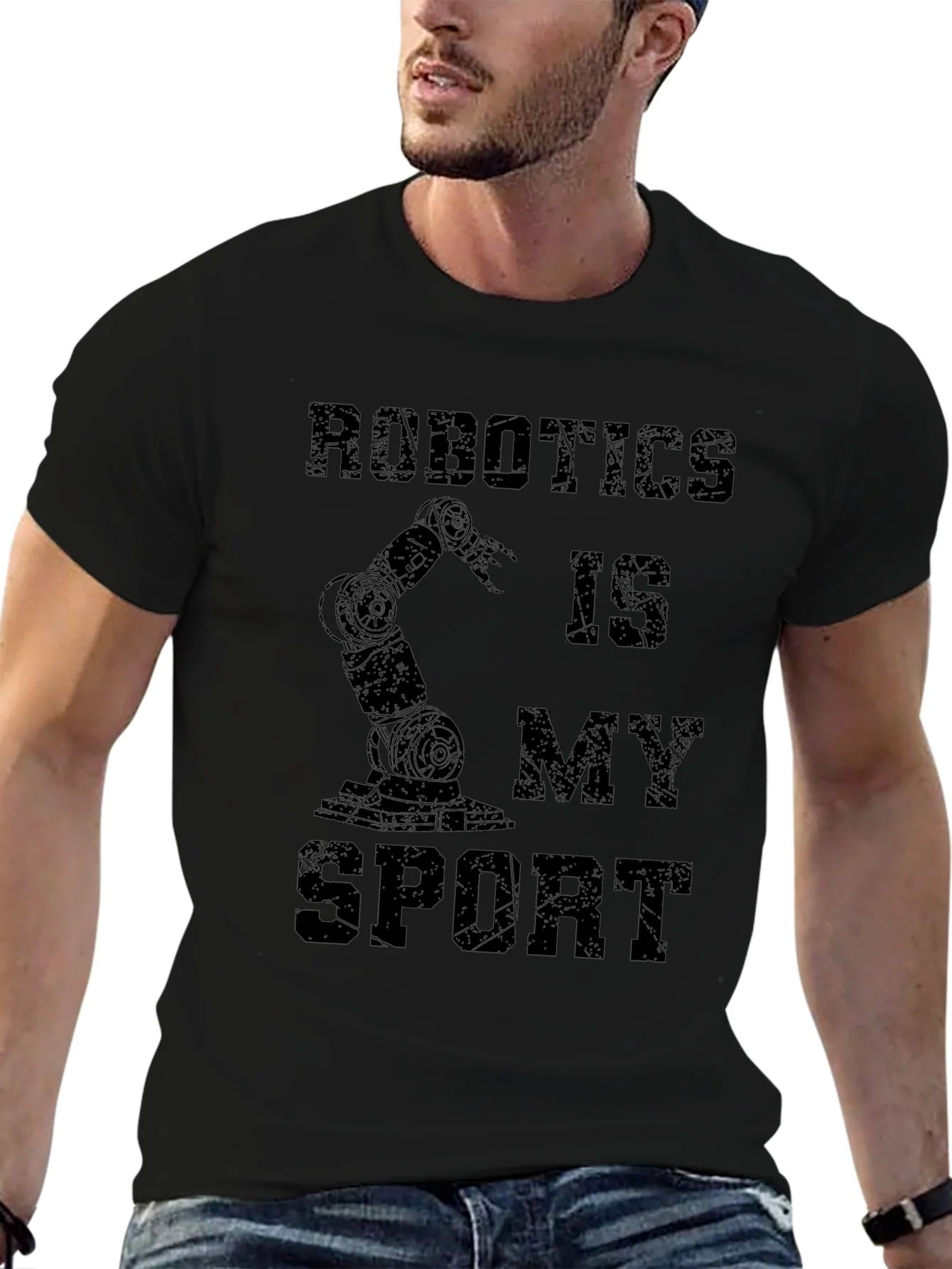 Robotics Is My Sport Graphic T-Shirt