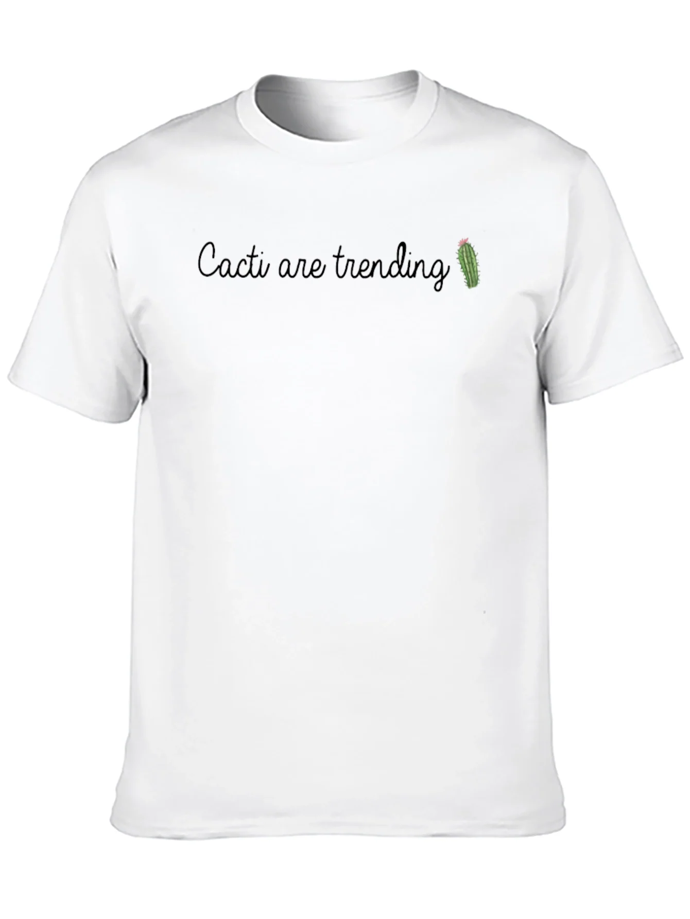 Cacti are Trending Tee - Trendy Graphic T-Shirt