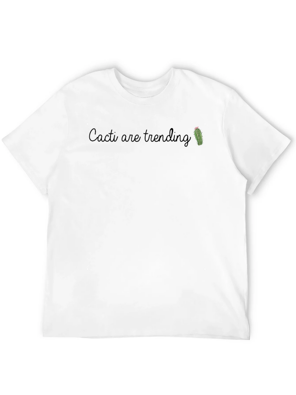Cacti are Trending Tee - Trendy Graphic T-Shirt