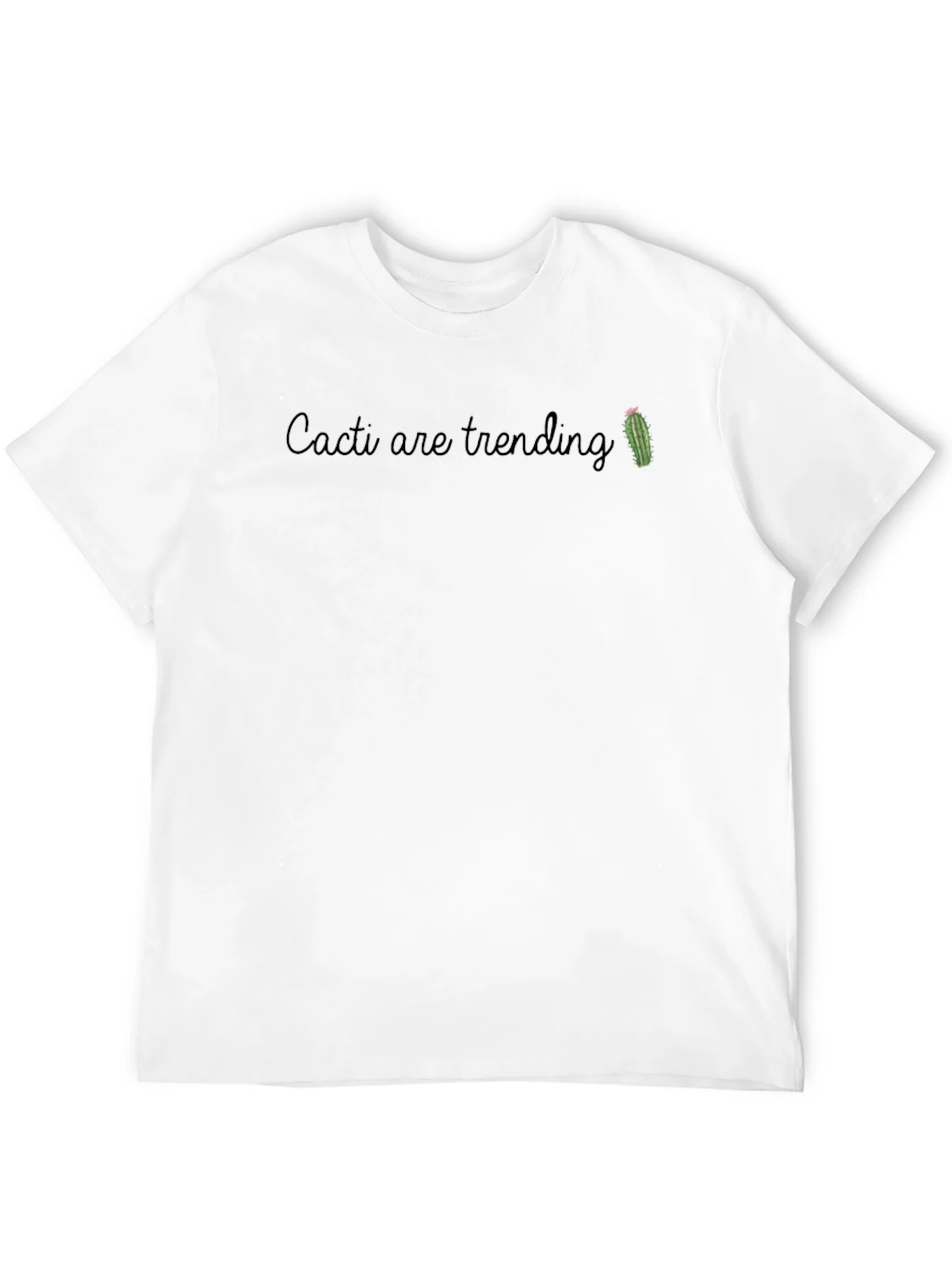 Cacti are Trending Tee - Trendy Graphic T-Shirt