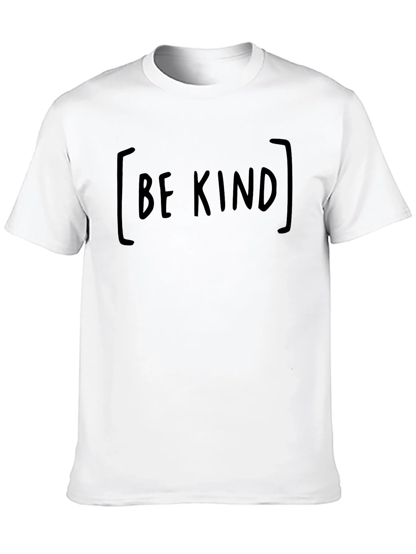 Be Kind Graphic Tee - Black Cotton T-Shirt