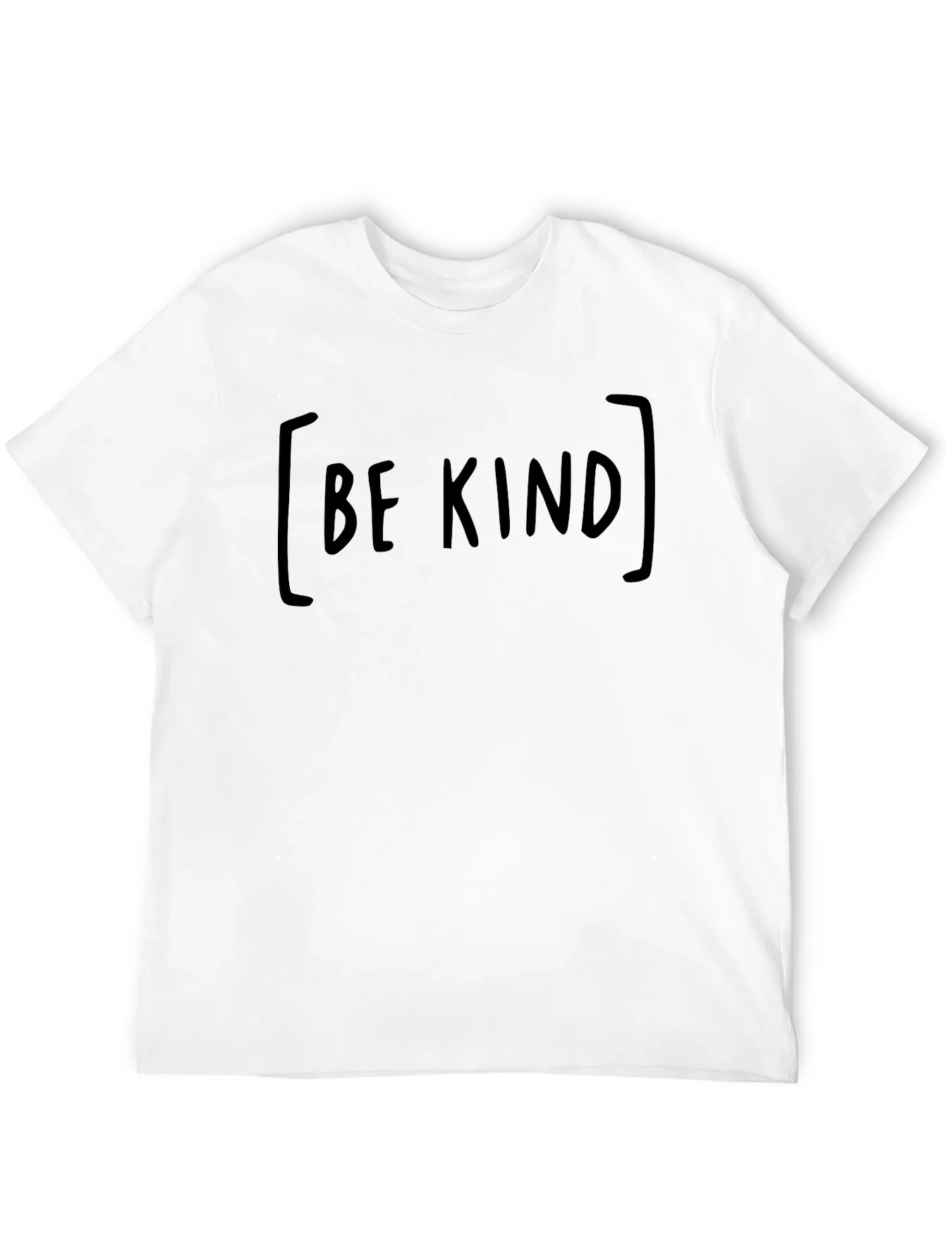 Be Kind Graphic Tee - Black Cotton T-Shirt