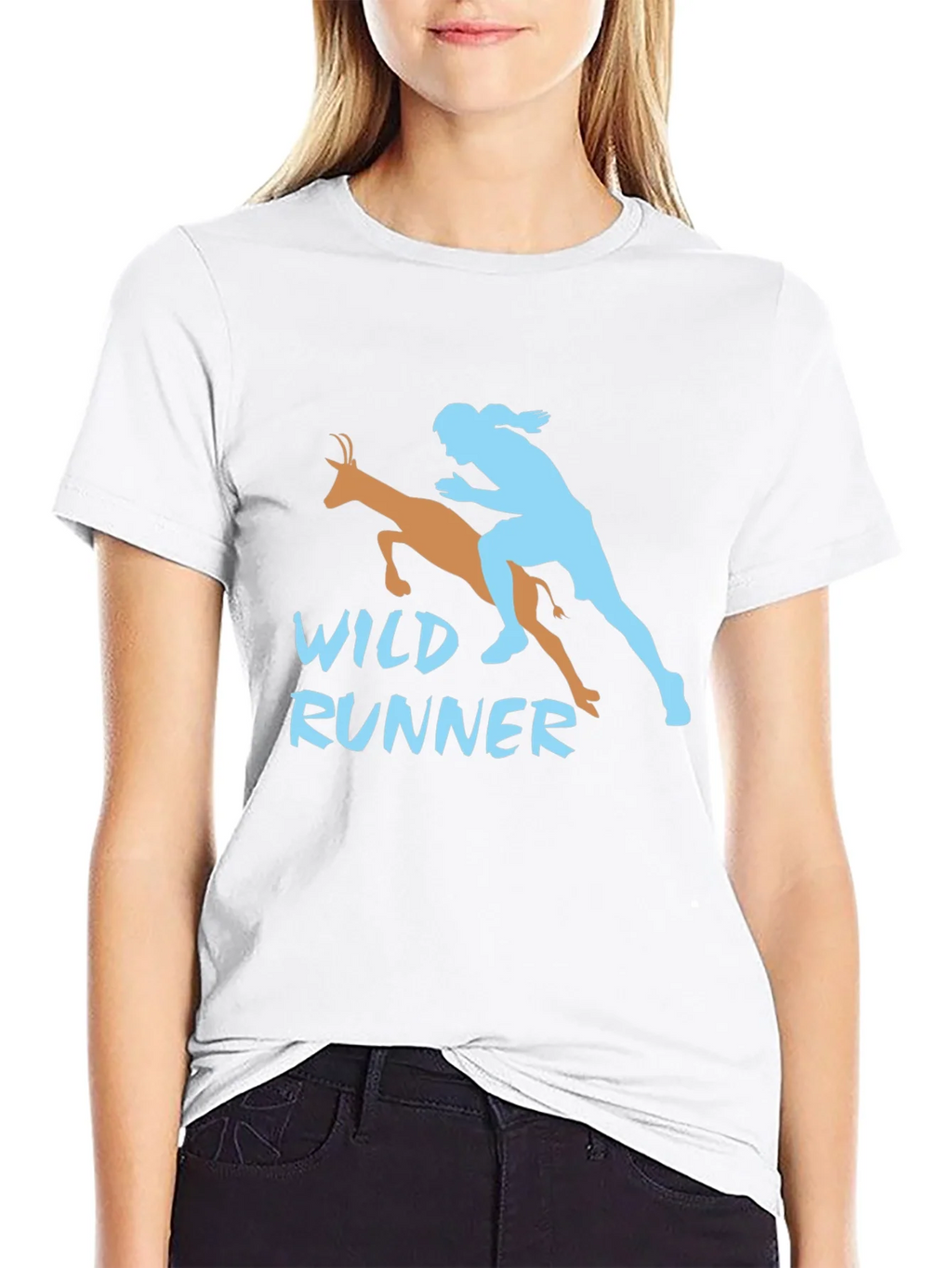 Wild Runner Graphic Tee - Black T-Shirt
