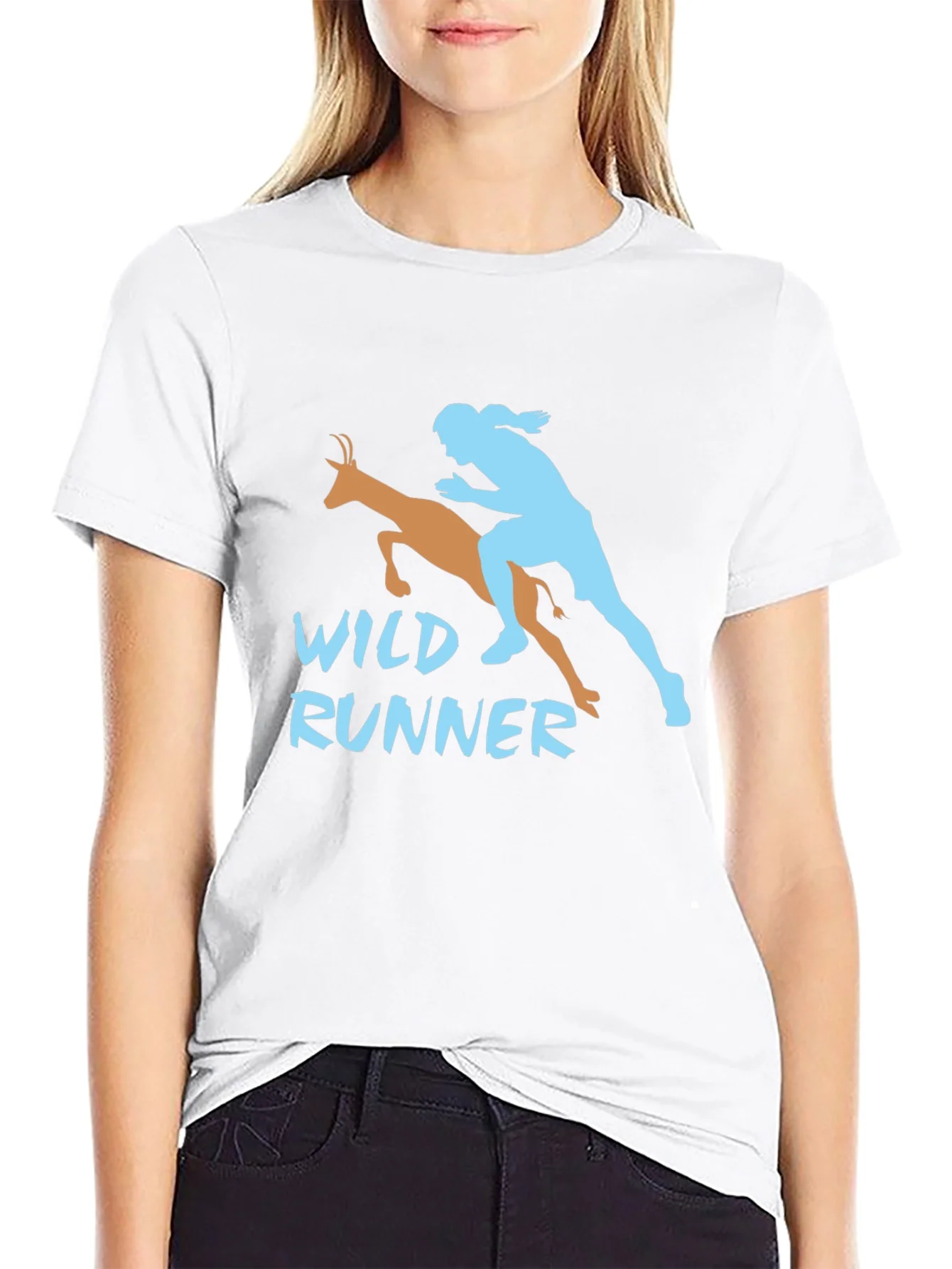 Wild Runner Graphic Tee - Black T-Shirt