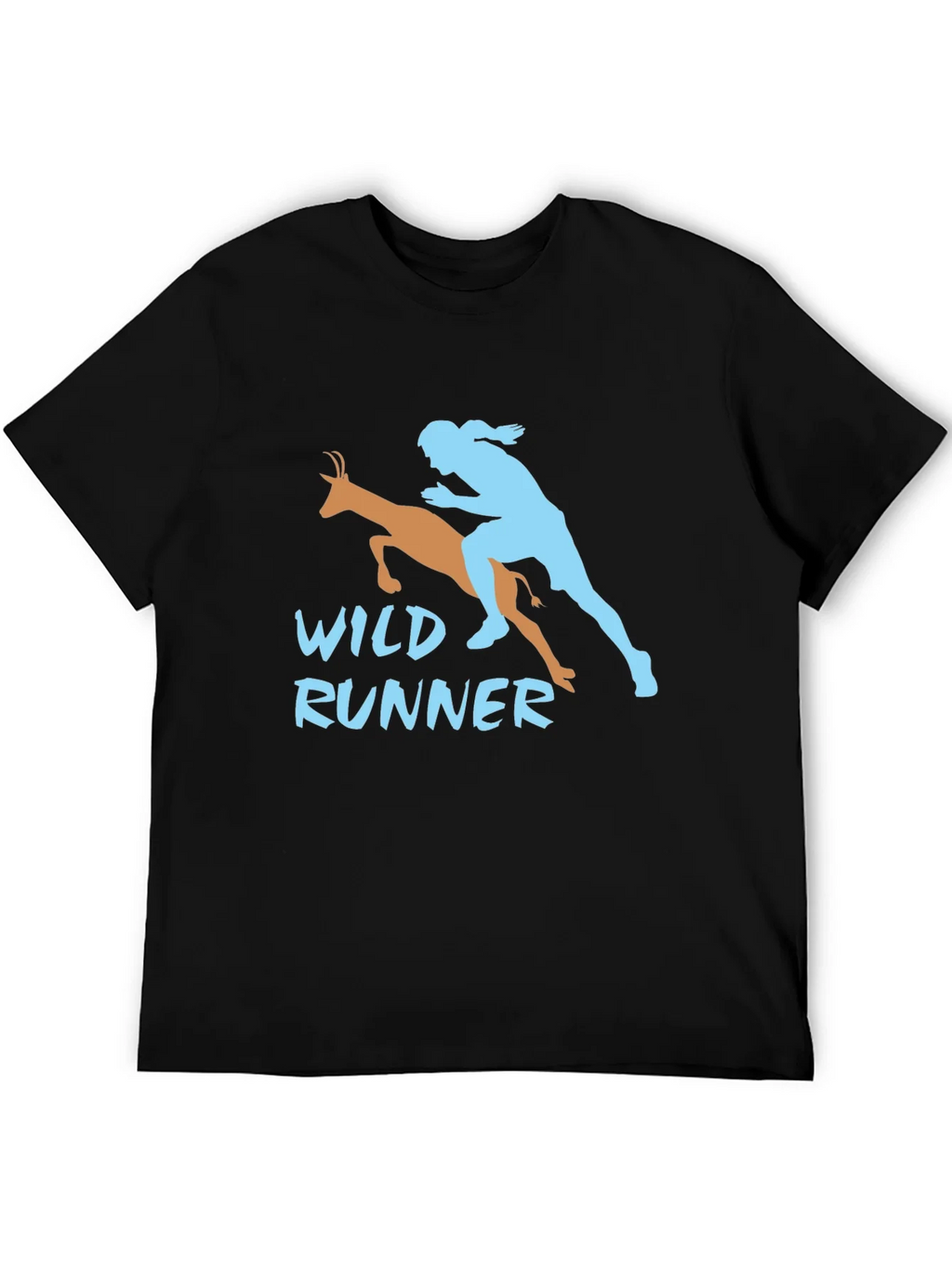 Wild Runner Graphic Tee - Black T-Shirt