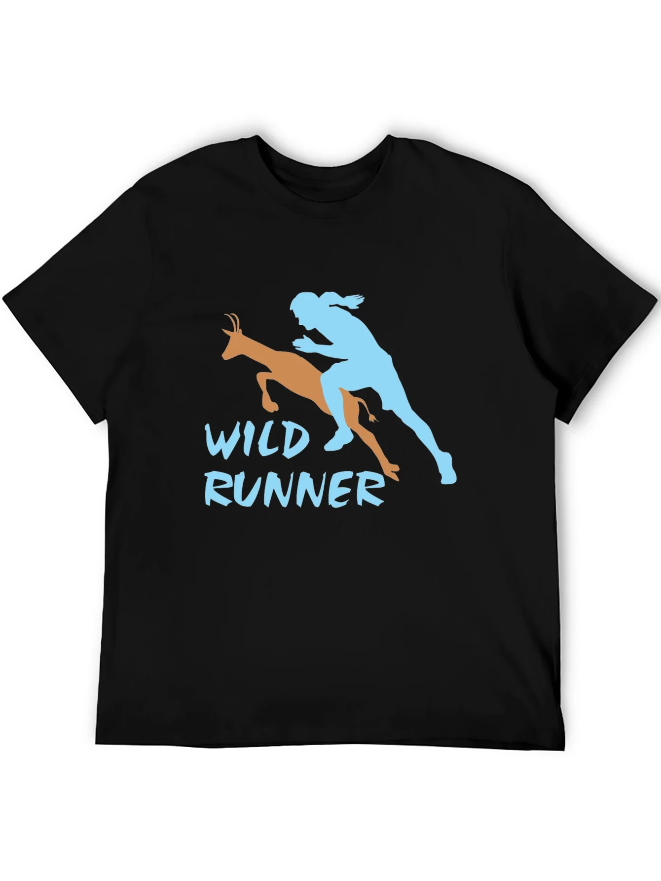 Wild Runner Graphic Tee - Black T-Shirt