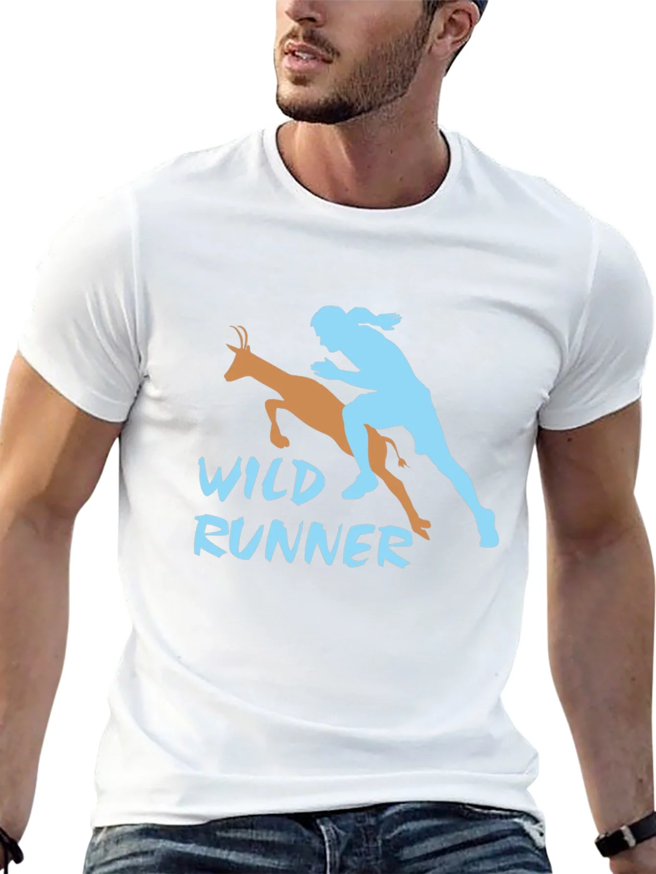 Wild Runner Graphic Tee - Black T-Shirt