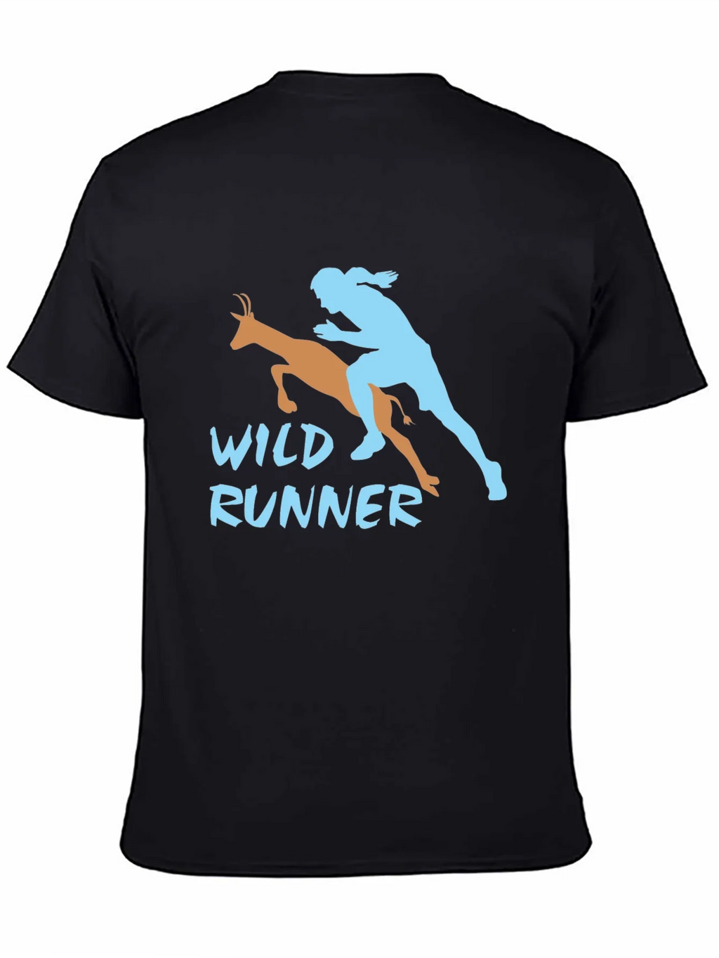 Wild Runner Graphic Tee - Black T-Shirt