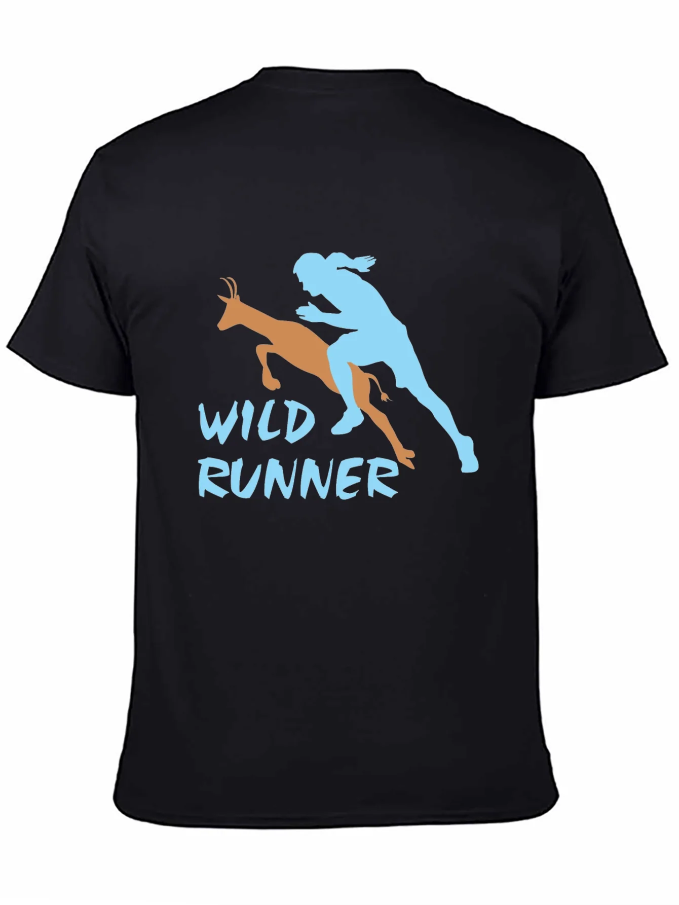 Wild Runner Graphic Tee - Black T-Shirt