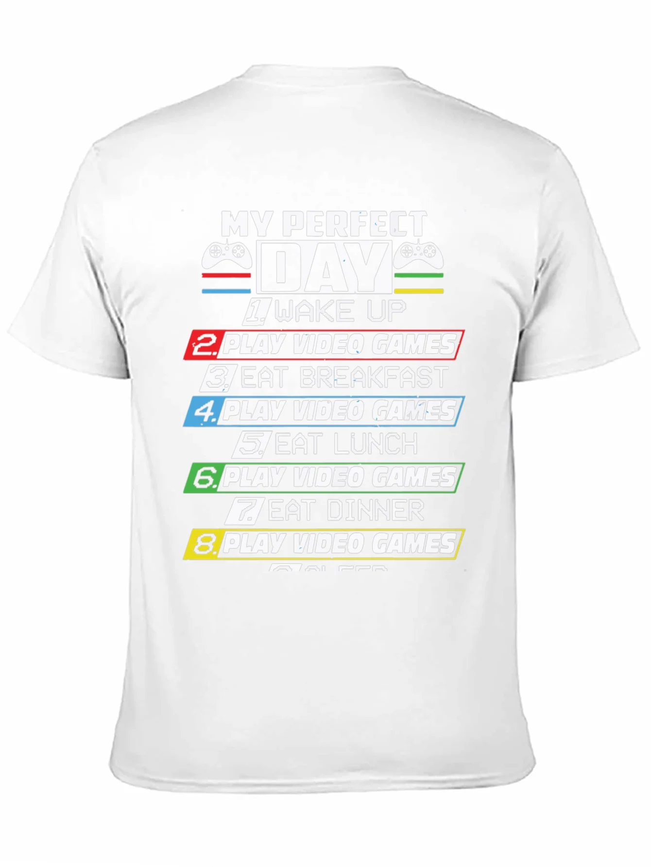My Perfect Day Video Game T-Shirt - Gamer Tee