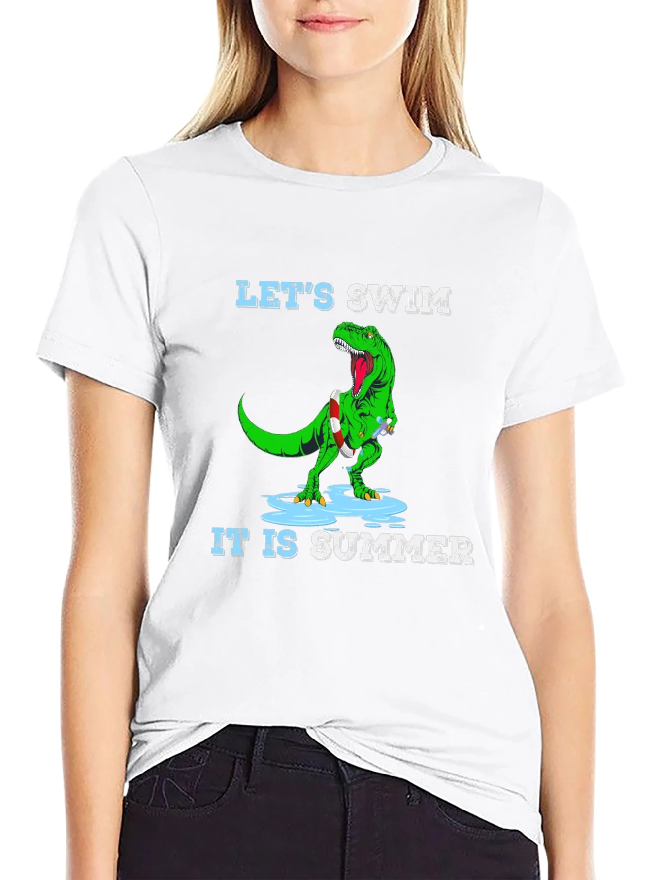 Dino Summer Swim T-Shirt