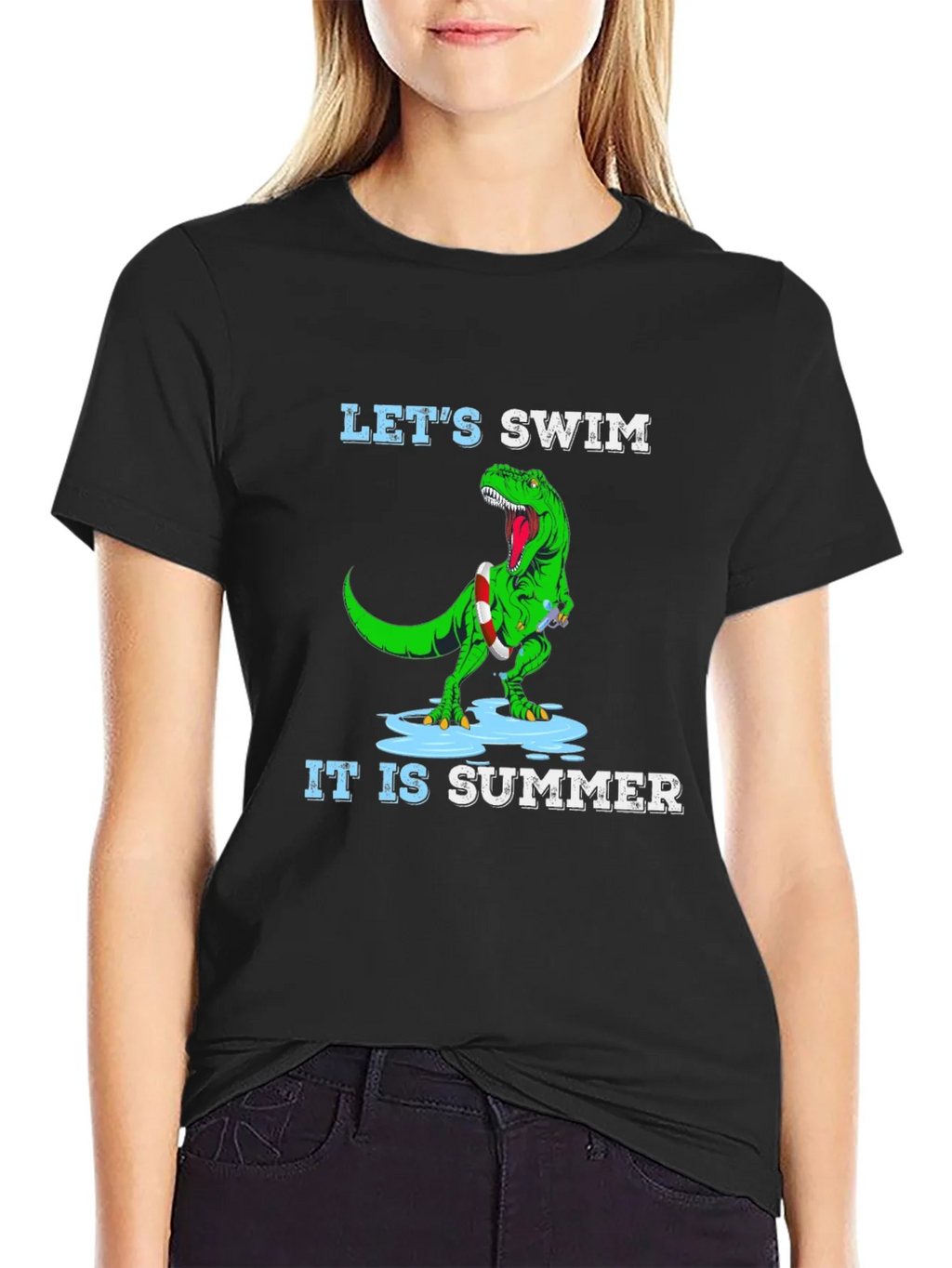 Dino Summer Swim T-Shirt
