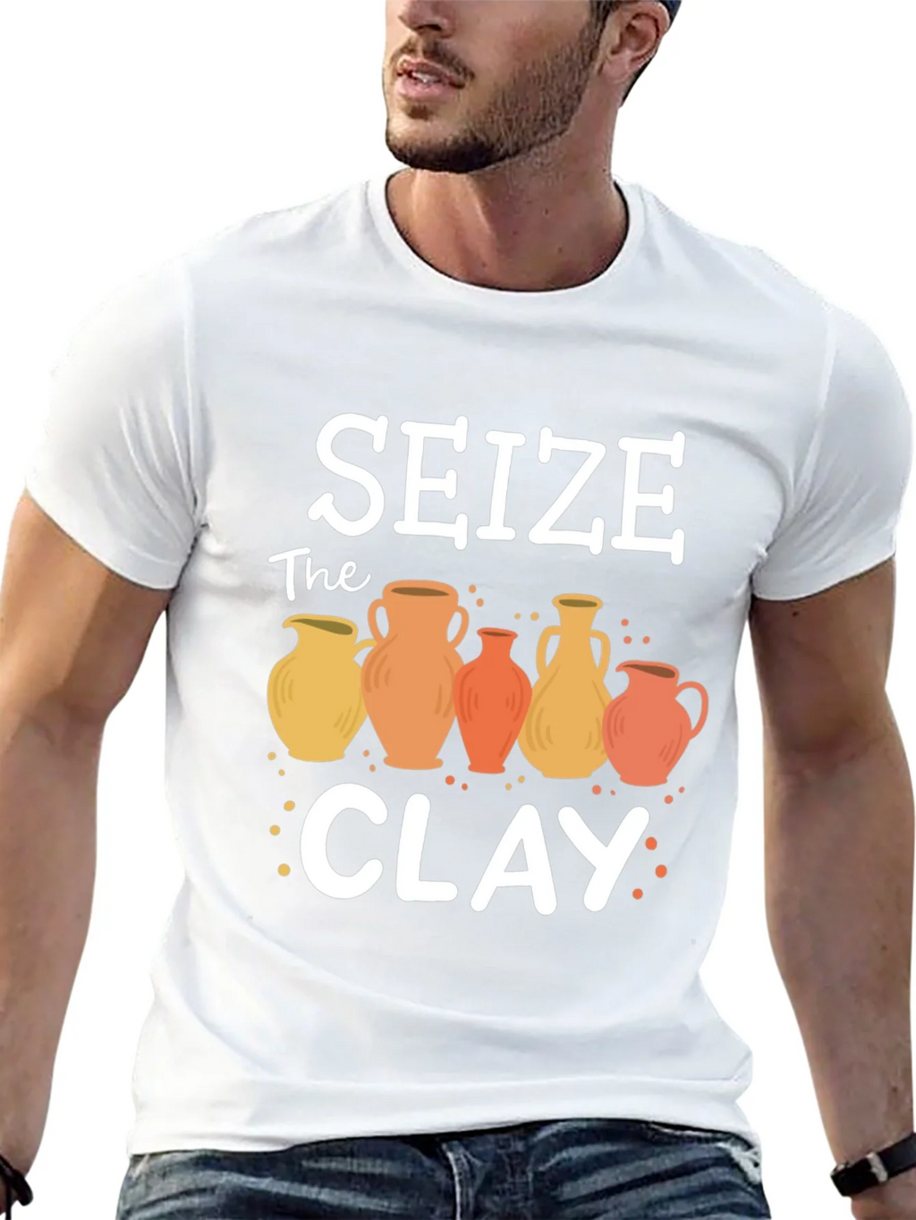 Seize The Clay Pottery T-Shirt - Unique Design