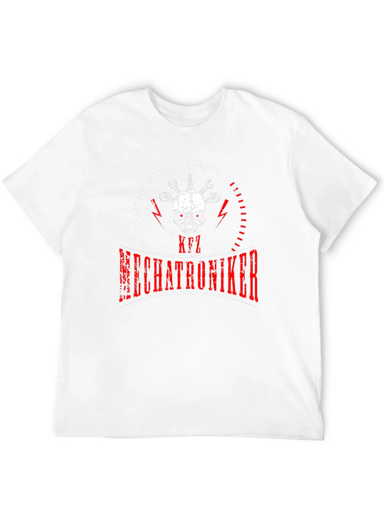 KFZ Mechatroniker Skull T-Shirt - Mechanic Tee