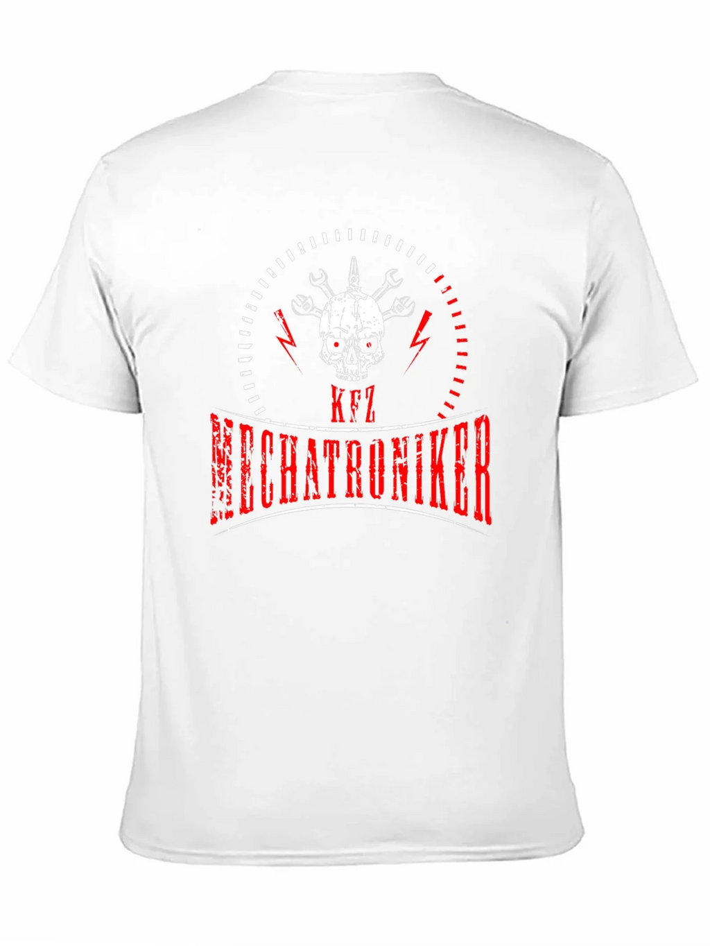KFZ Mechatroniker Skull T-Shirt - Mechanic Tee