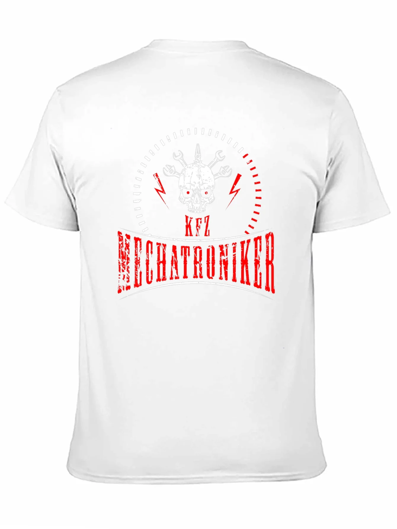 KFZ Mechatroniker Skull T-Shirt - Mechanic Tee