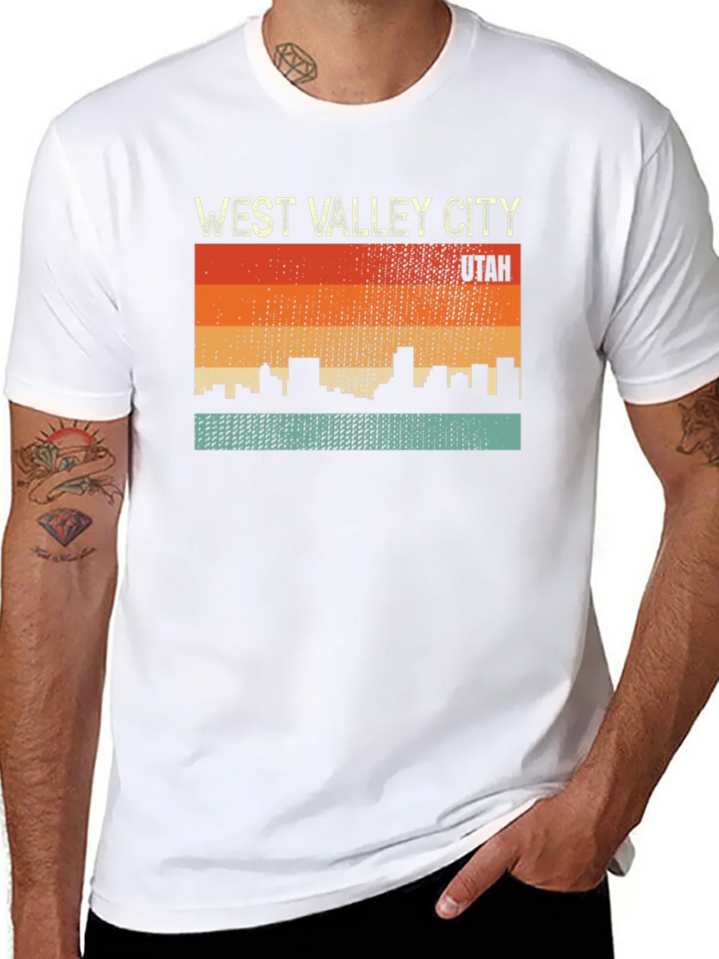 West Valley City Utah Retro T-Shirt