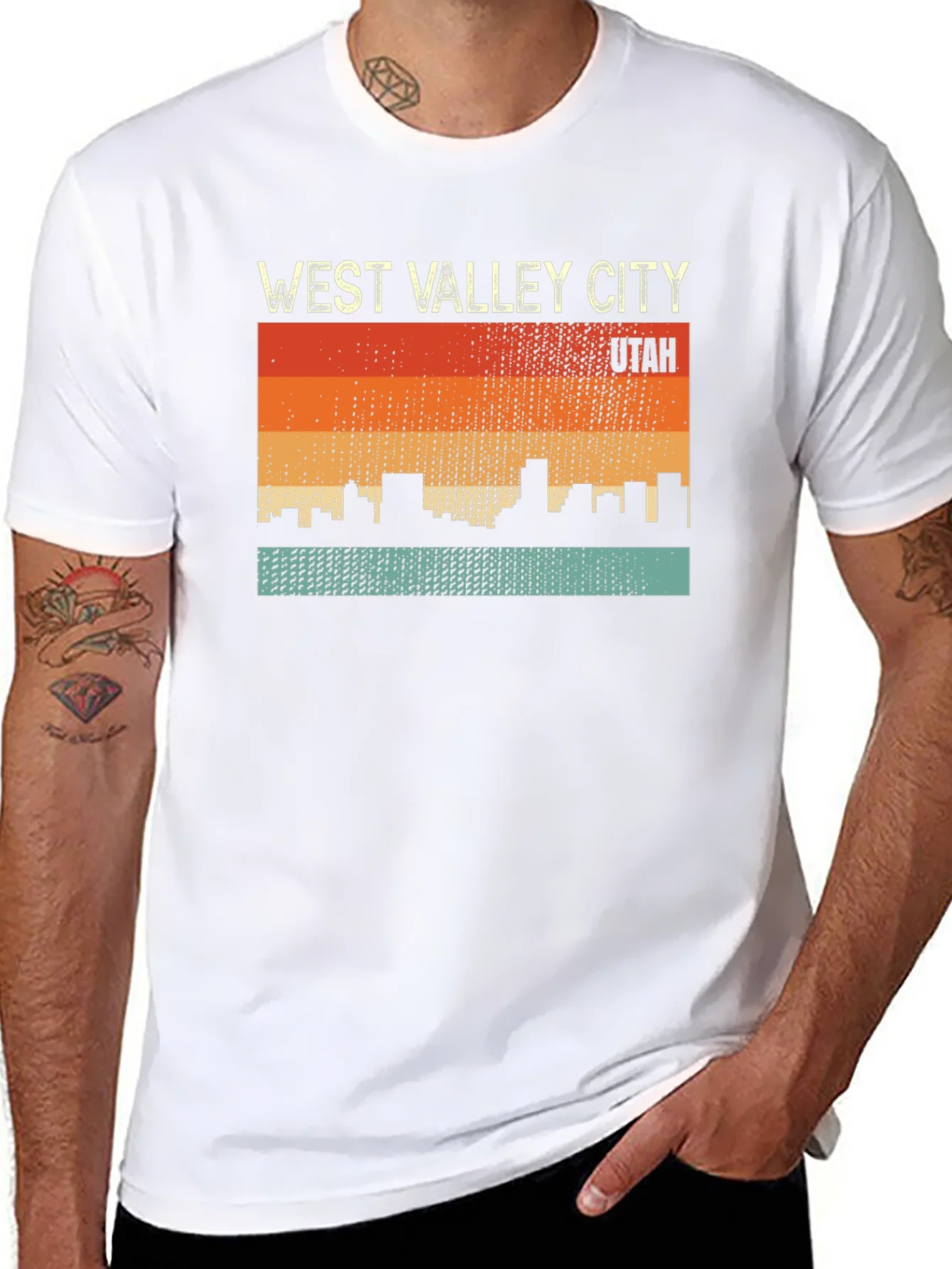 West Valley City Utah Retro T-Shirt