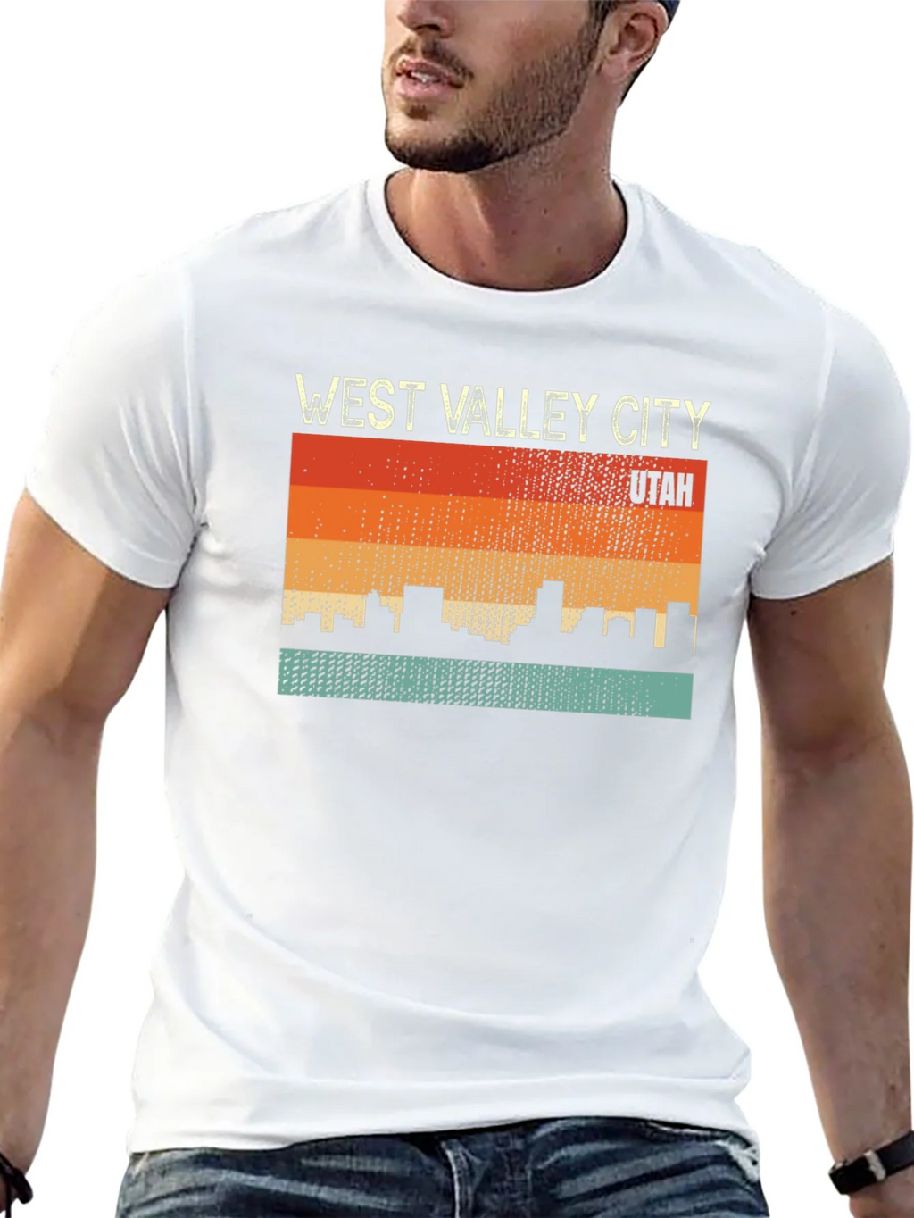 West Valley City Utah Retro T-Shirt
