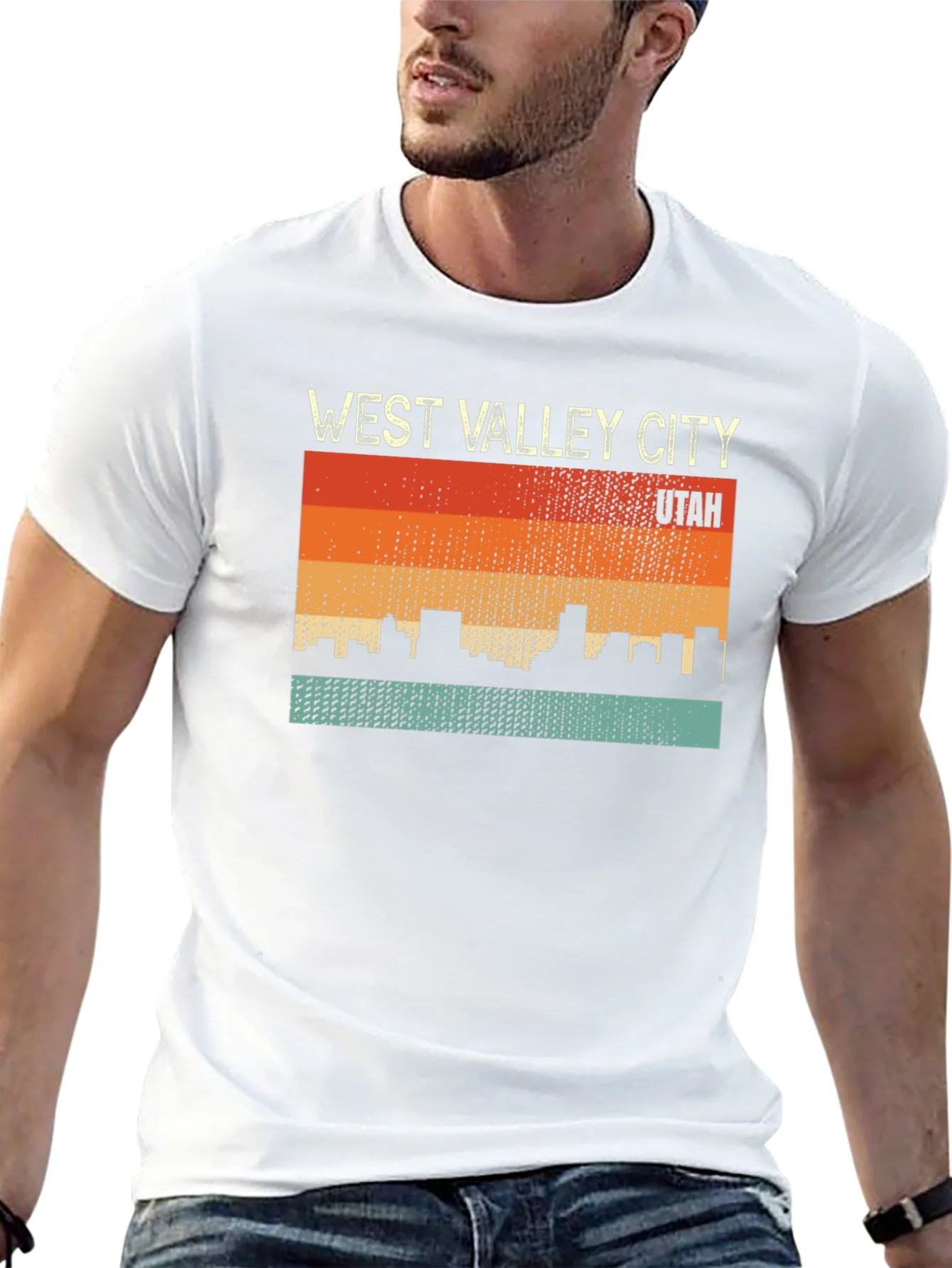 West Valley City Utah Retro T-Shirt