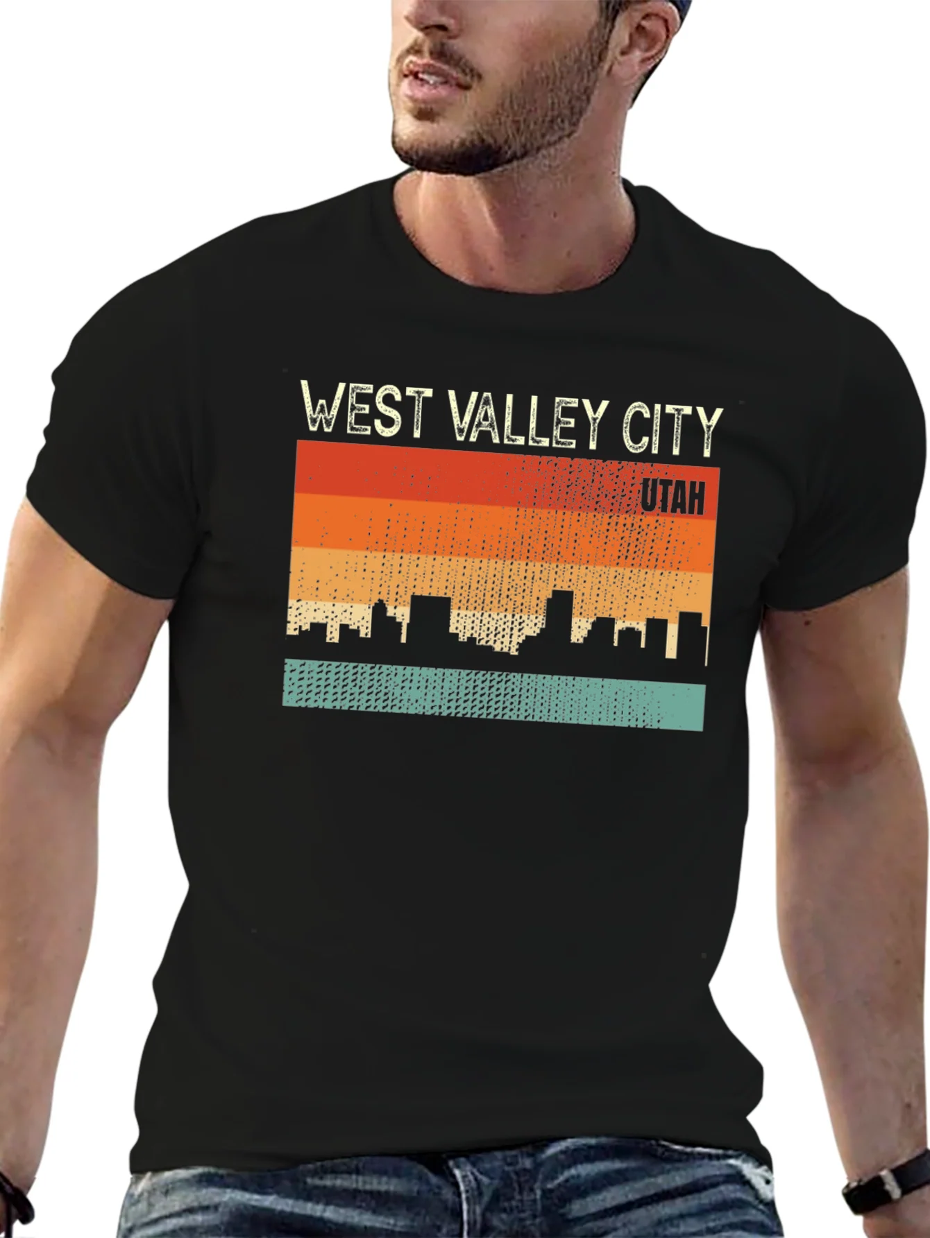 West Valley City Utah Retro T-Shirt
