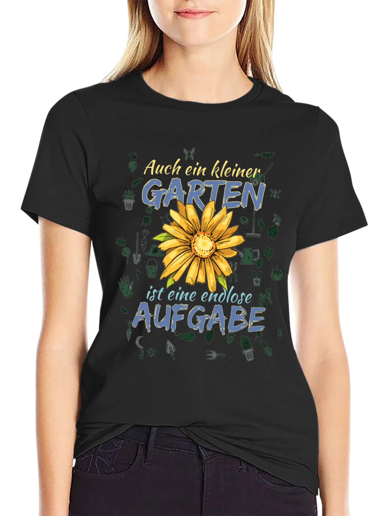 Gardening T-Shirt: Auch ein Kleiner Garten
