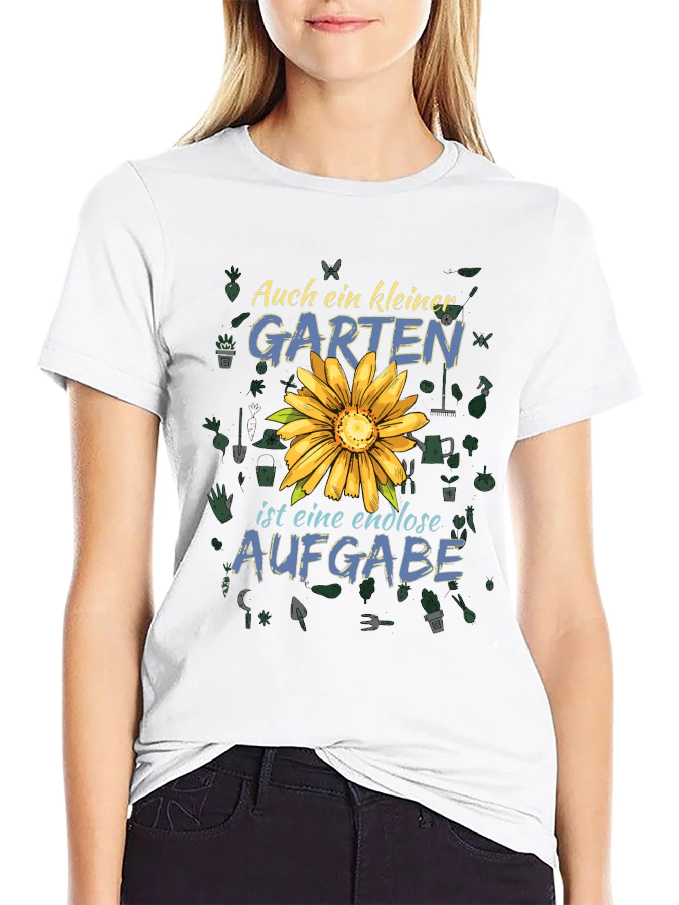 Gardening T-Shirt: Auch ein Kleiner Garten