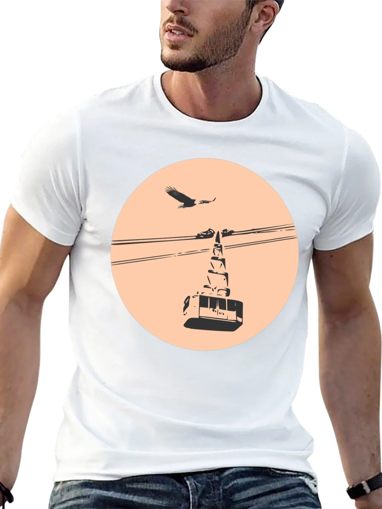 Cable Car Eagle T-Shirt