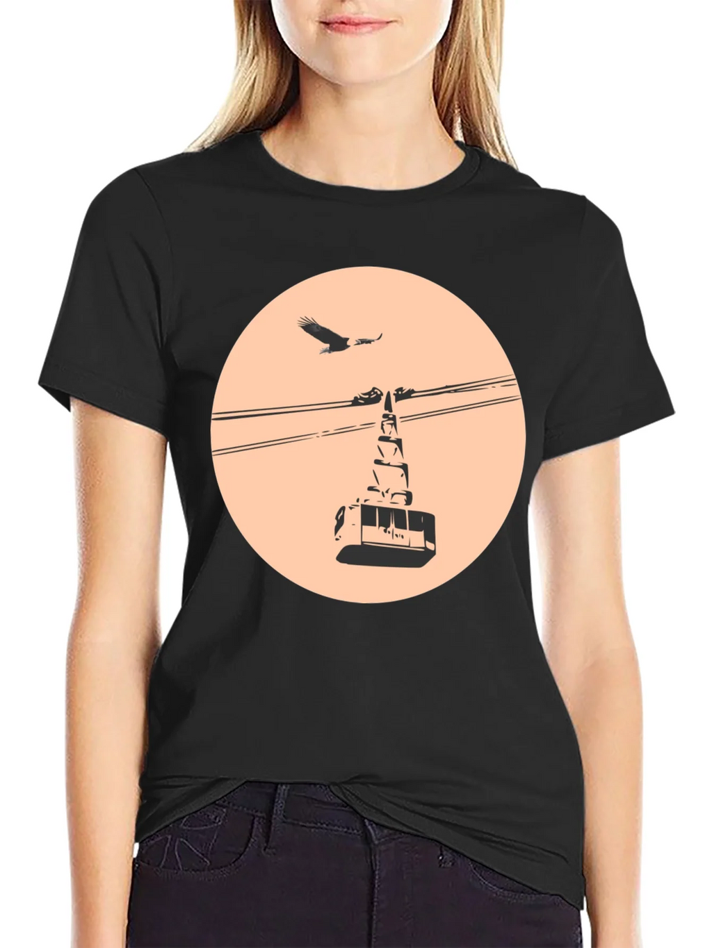 Cable Car Eagle T-Shirt