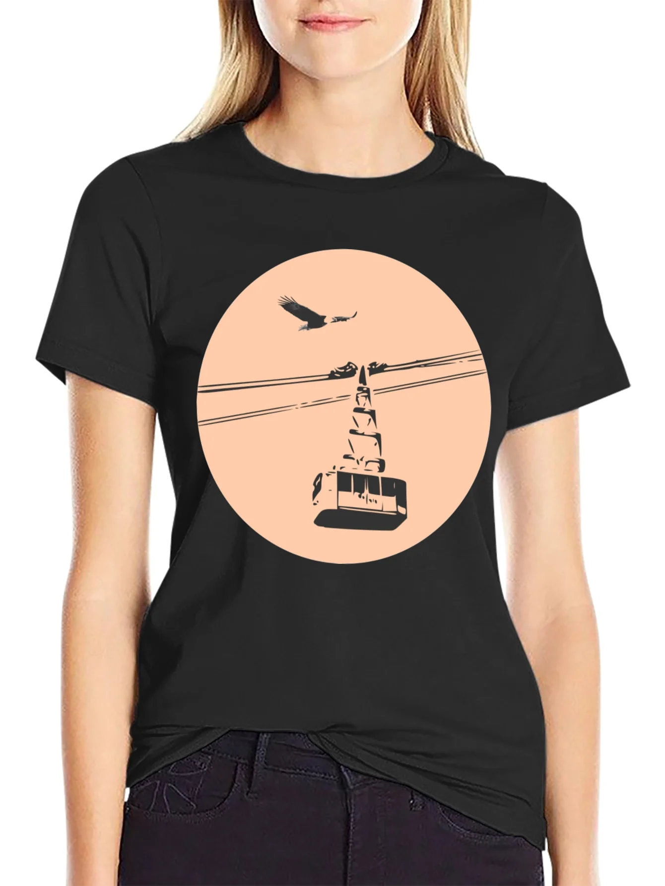 Cable Car Eagle T-Shirt