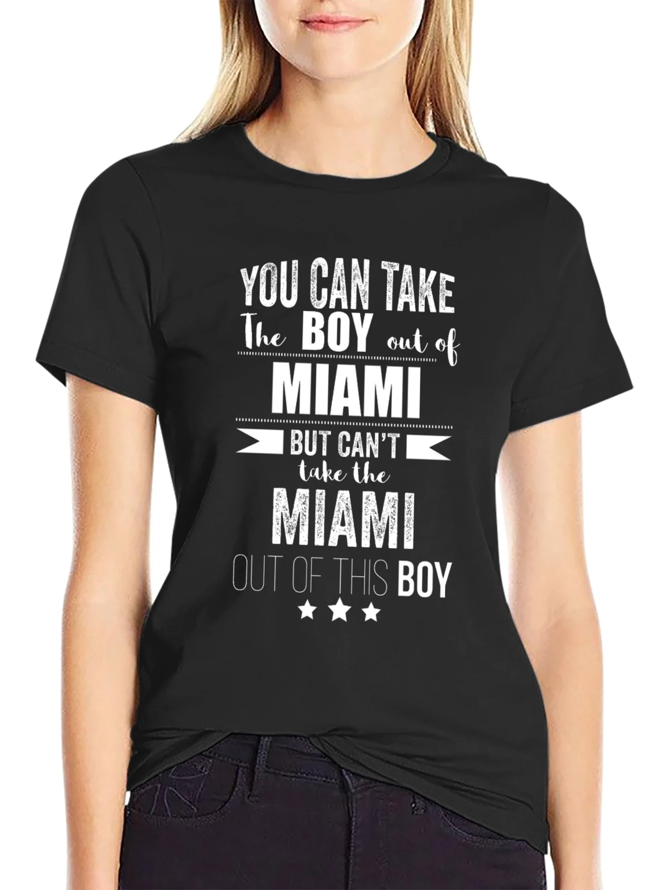 Miami Boy T-Shirt - You Can Take the Boy Out of Miami