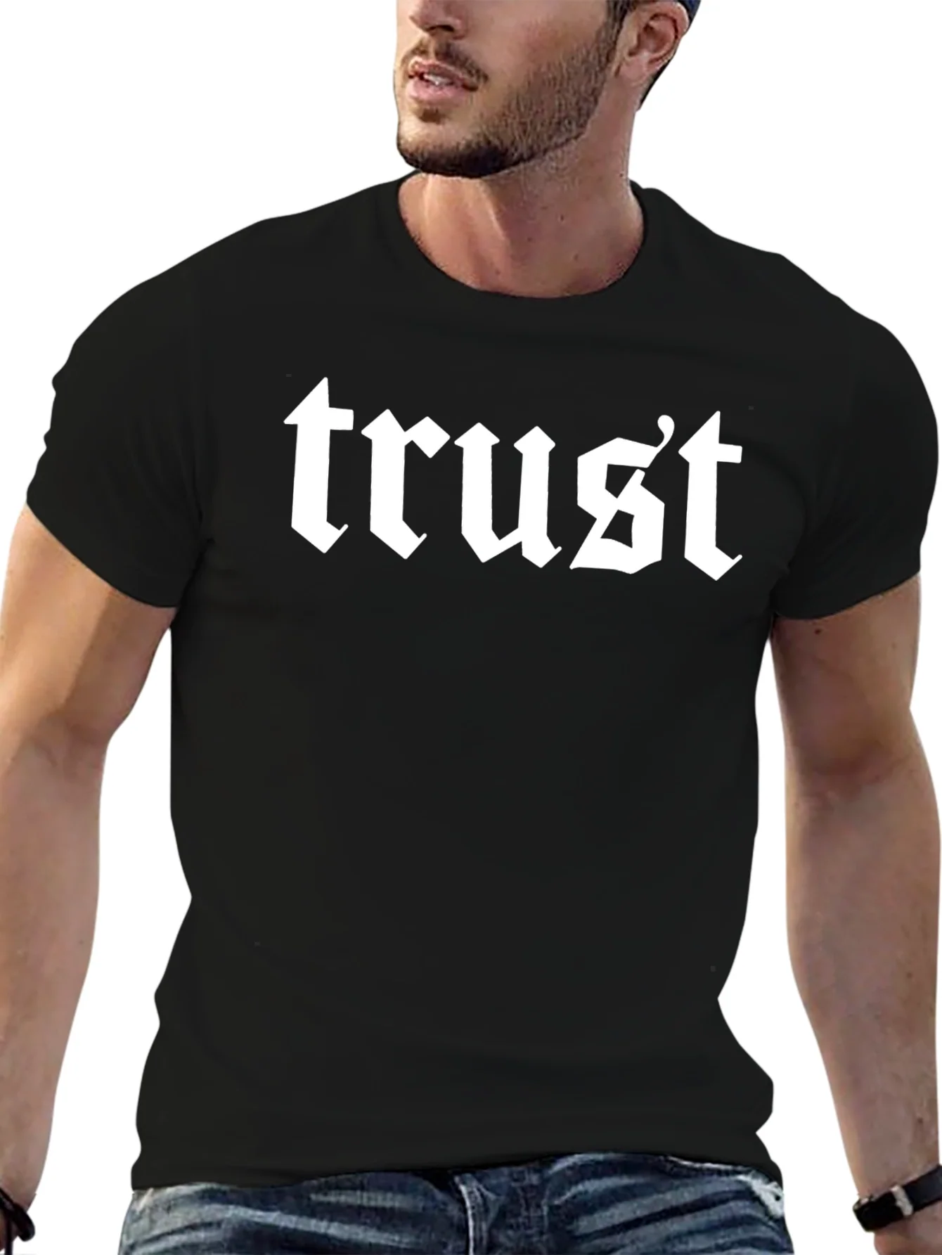 Trust Graphic Tee - Classic Black T-Shirt