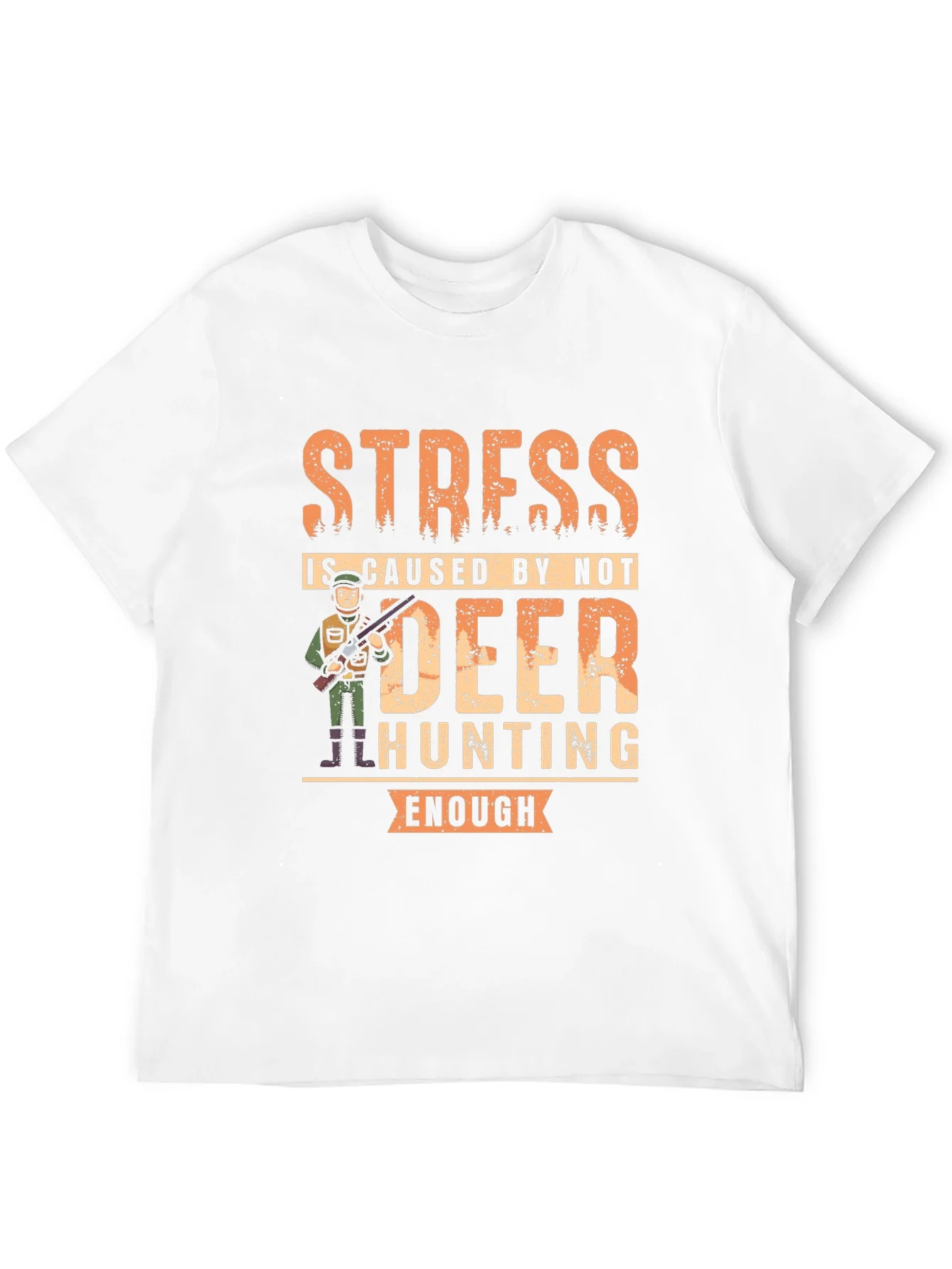 Funny Deer Hunting T-Shirt - Stress Relief