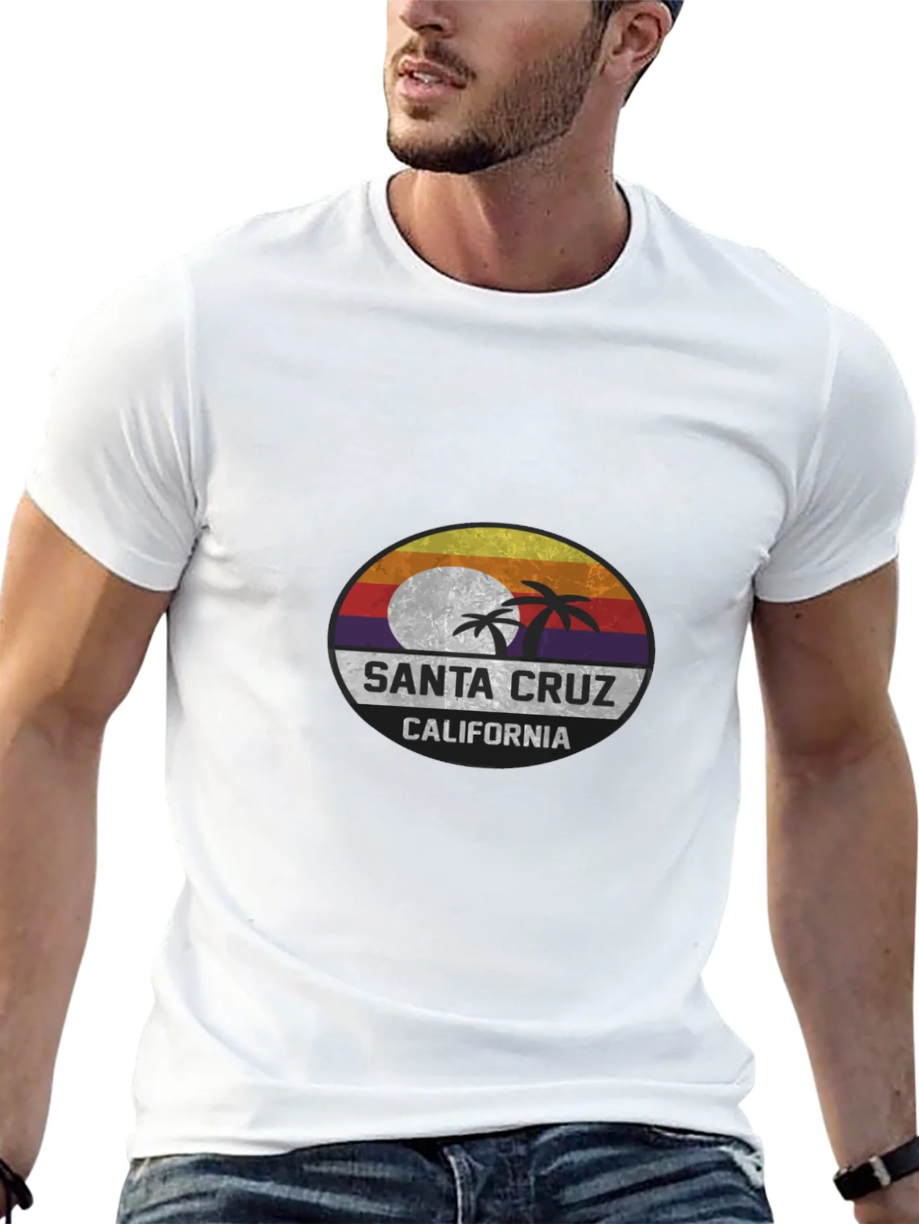Santa Cruz California Graphic T-Shirt