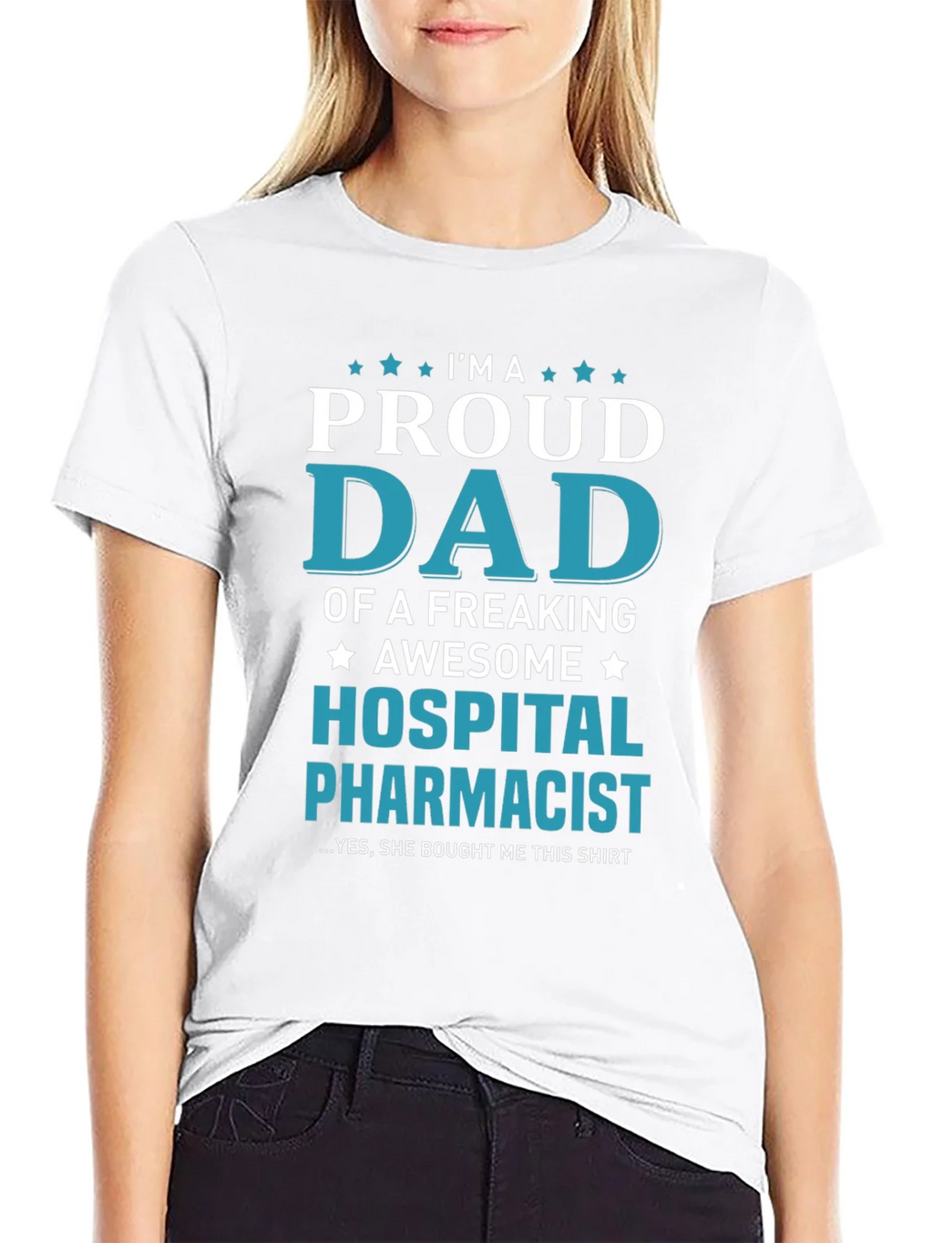 Proud Dad Hospital Pharmacist T-Shirt