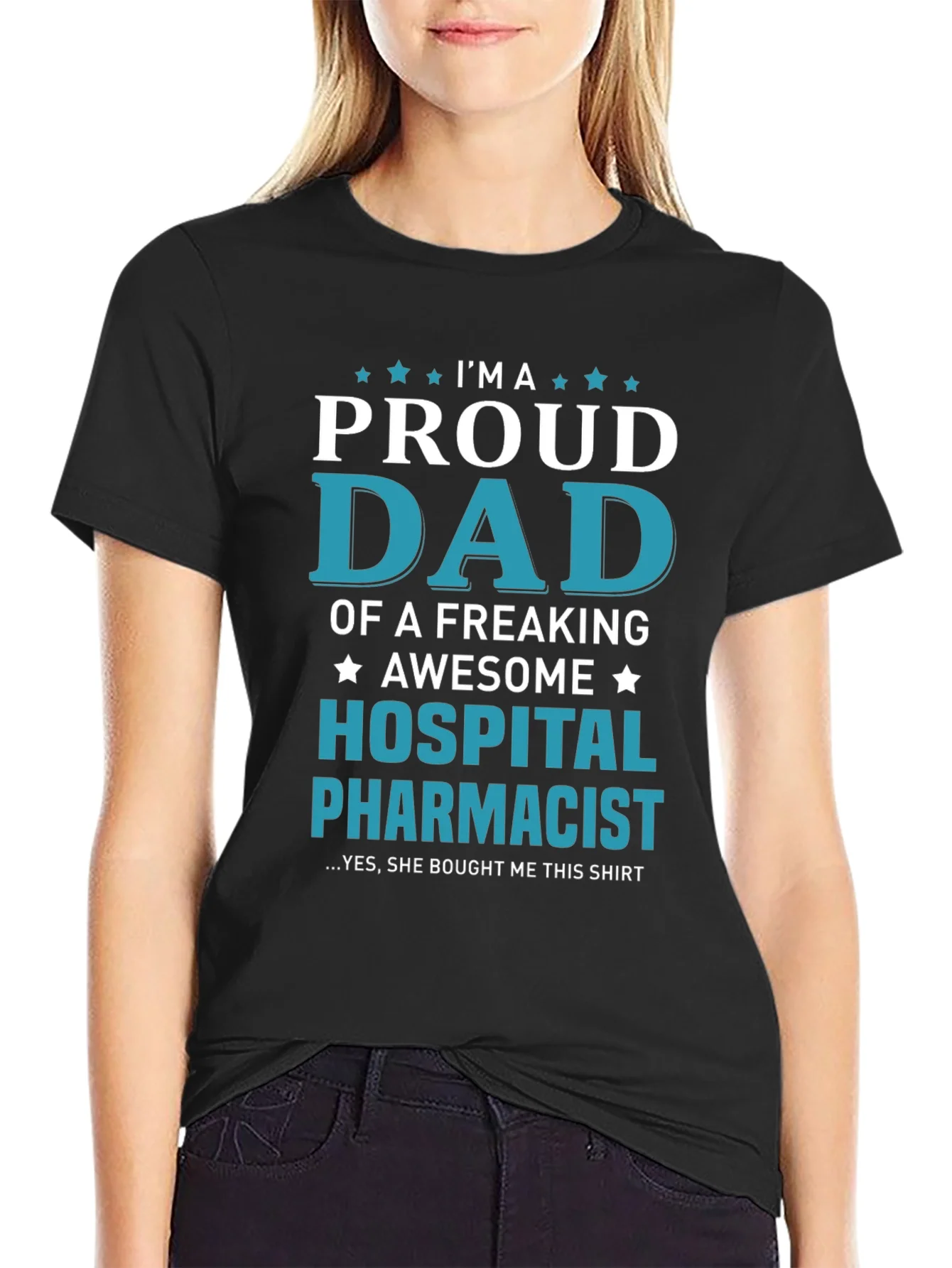 Proud Dad Hospital Pharmacist T-Shirt